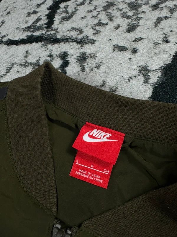 Nike Nike bomber jacket green S logo Size S / US 4 / IT 40 - 4 Thumbnail