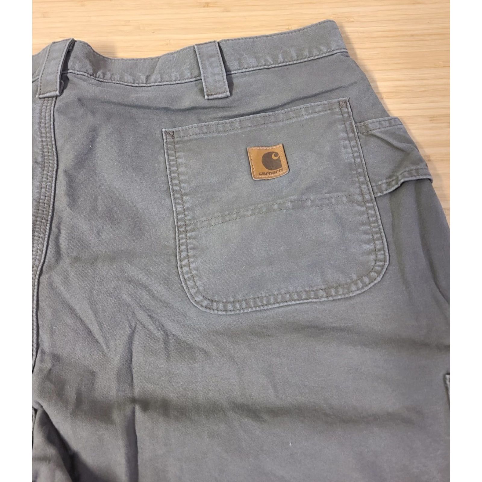 Carhartt Carhartt Men's Carpenter Style Green Shorts Size 42 B147 LBR Size US 42 / EU 58 - 3 Thumbnail
