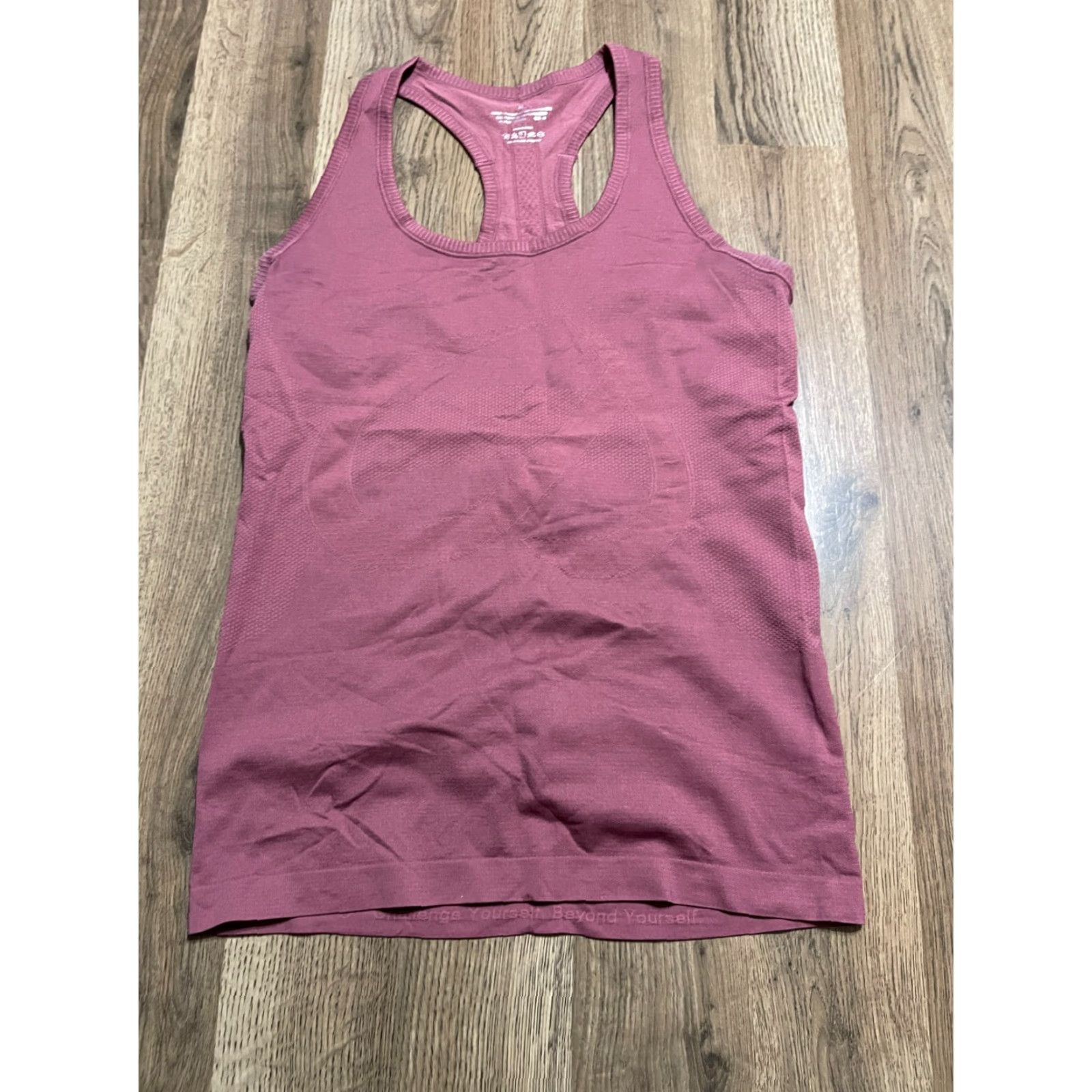 Vintage CRZ YOGA Tank Top Women M Purple Racerback Athletic Yoga Top Size M / US 6-8 / IT 42-44 - 2 Thumbnail