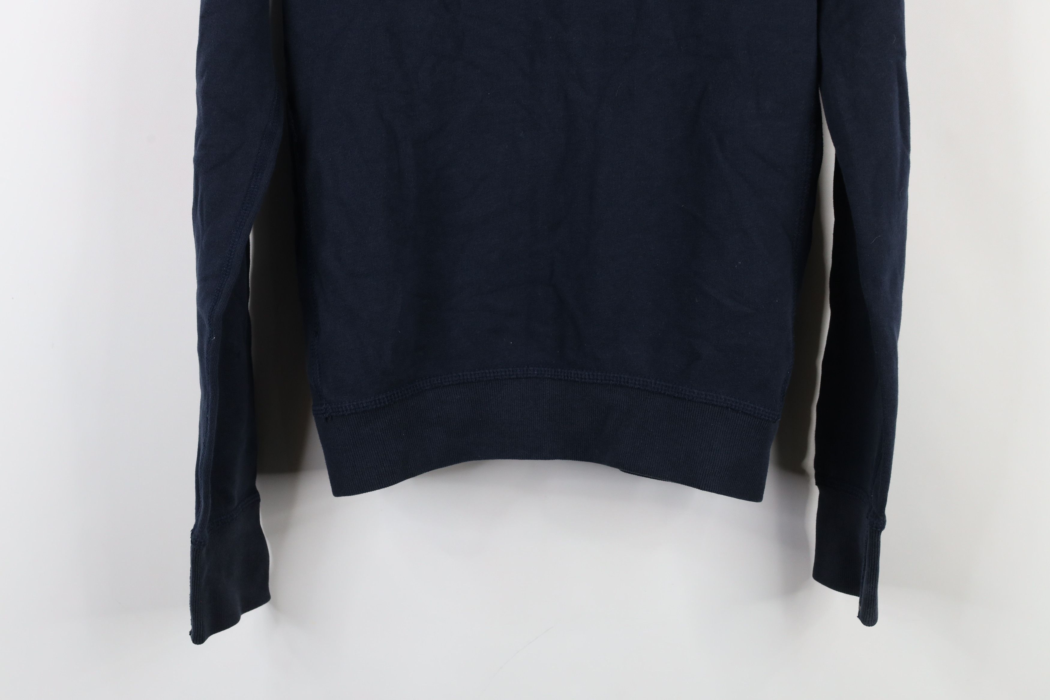 Abercrombie & Fitch × Vintage Vintage Y2K Abercrombie & Fitch Heavy Full Zip Hoodie Blue Size L / US 10 / IT 46 - 15 Thumbnail