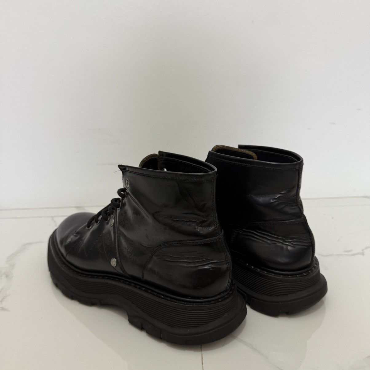 Alexander McQueen Alexander Mcqueen Thread Lace up Boots Size US 9 / EU 42 - 3 Thumbnail