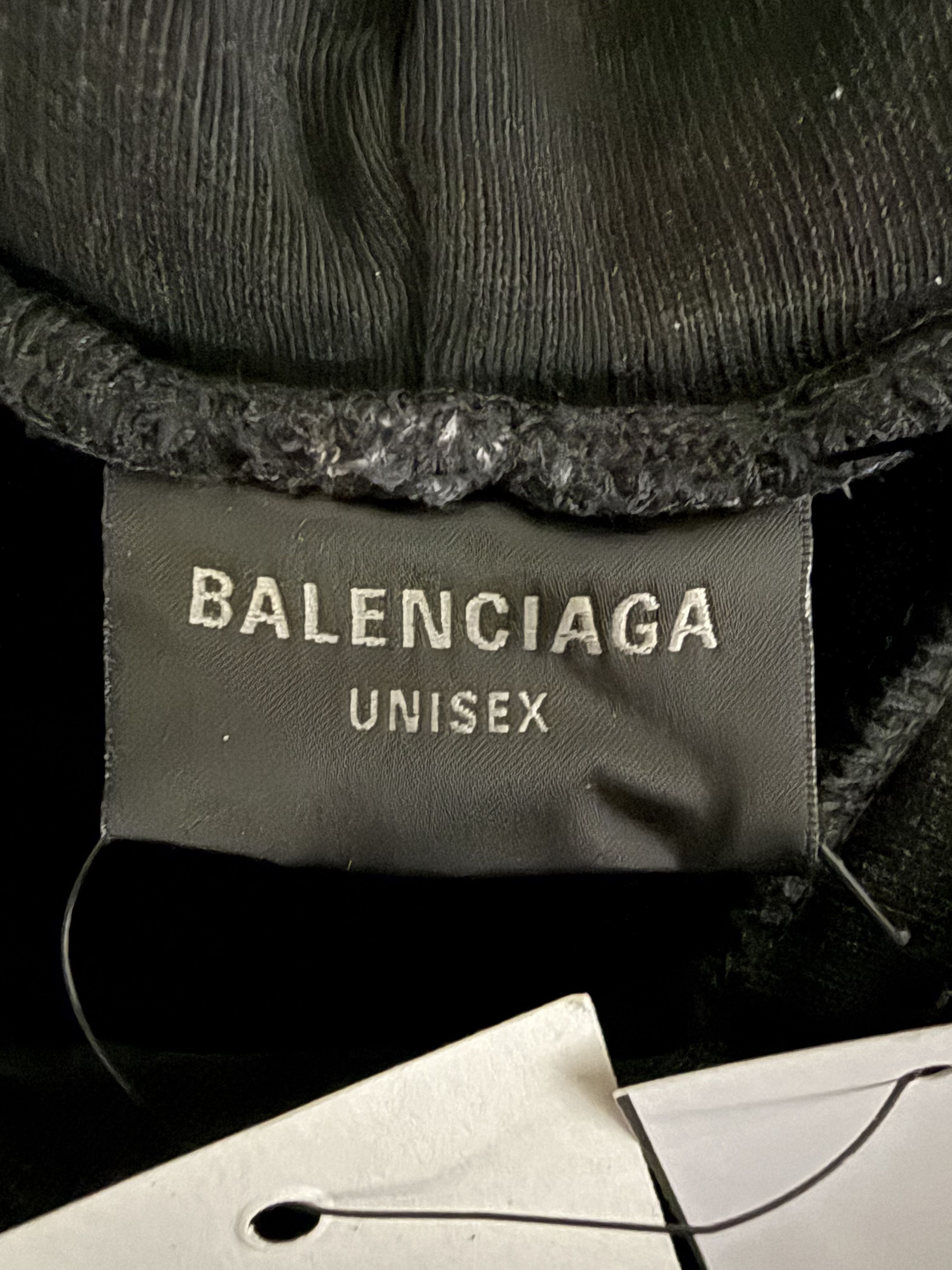 Balenciaga Oversized Distressed Printed Cotton-Jersey Hoodie Size US S / EU 44-46 / 1 - 13 Thumbnail