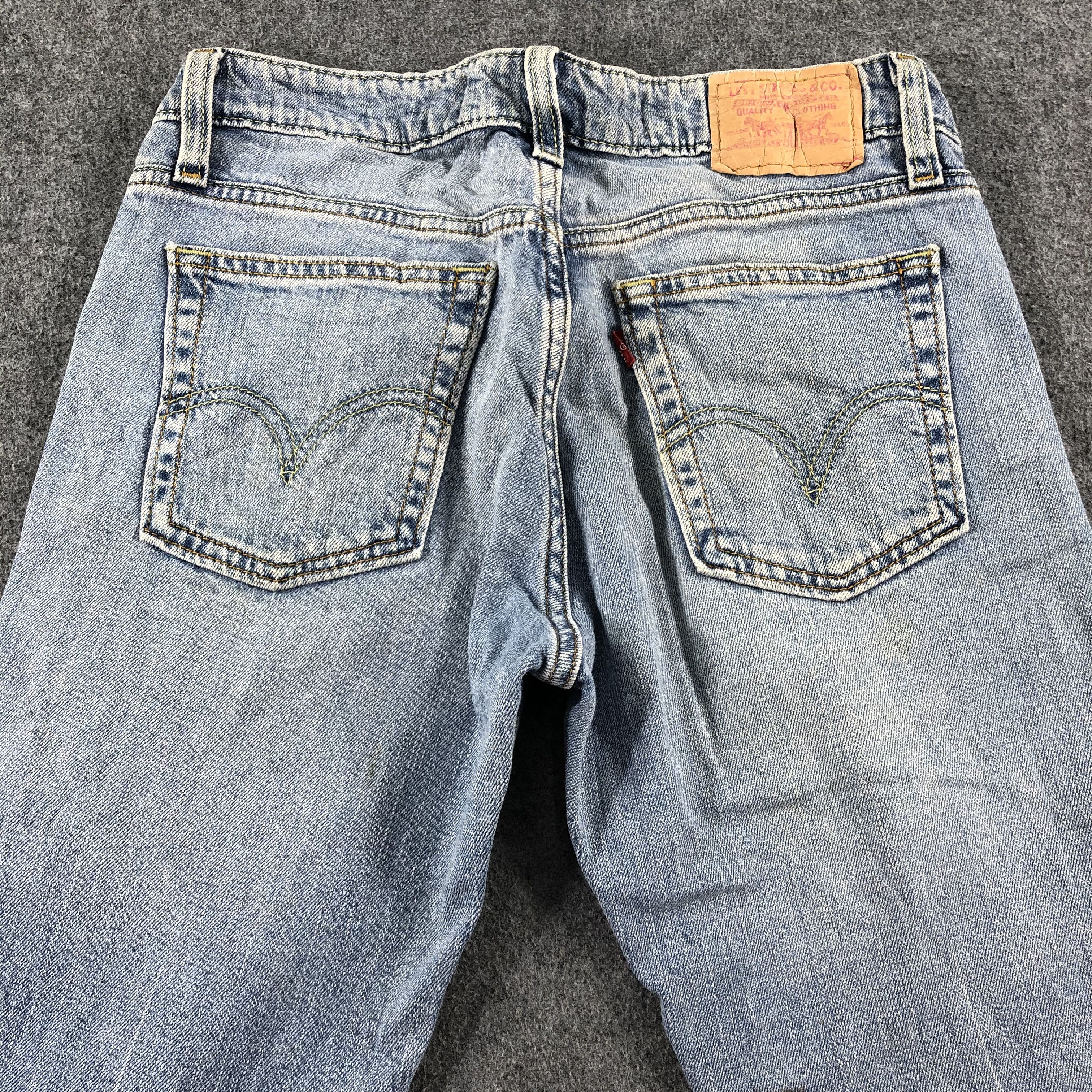Levi's Vintage Blue Wash Levis 518 Flare Jeans-J2455 Size US 30 / EU 46 - 4 Thumbnail
