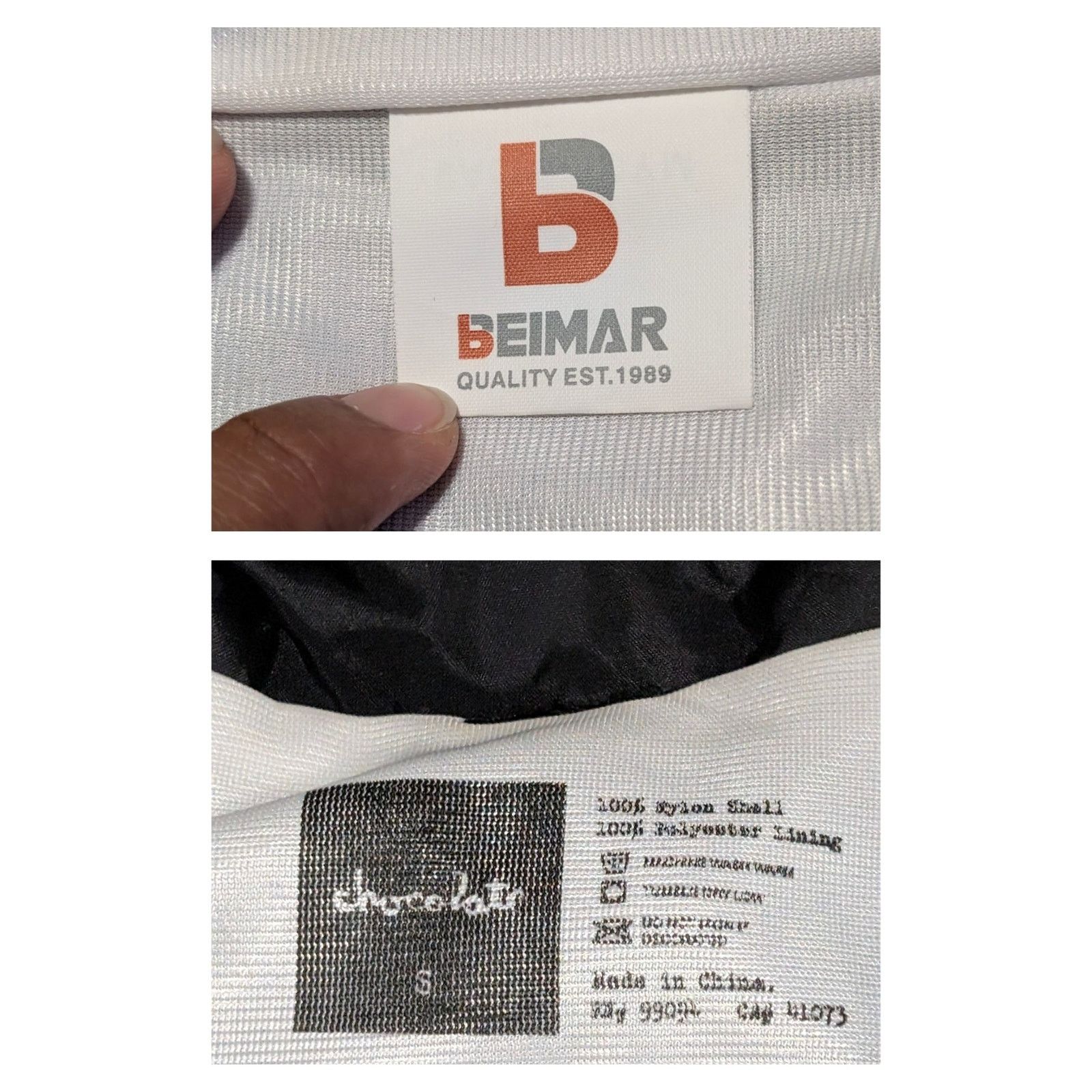 Unknown London Chocolate Skateboards Beimar Windbreaker Jacket Black S USED Size US S / EU 44-46 / 1 - 7 Thumbnail