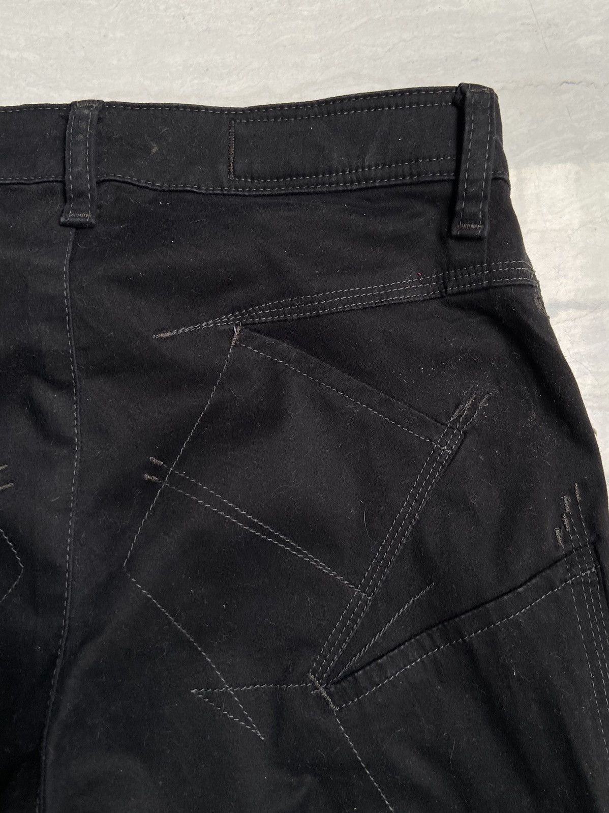 Marithe + Francois Girbaud MARITHE FRANCOIS GIRBAUD Black Pants Size US 27 - 13 Thumbnail