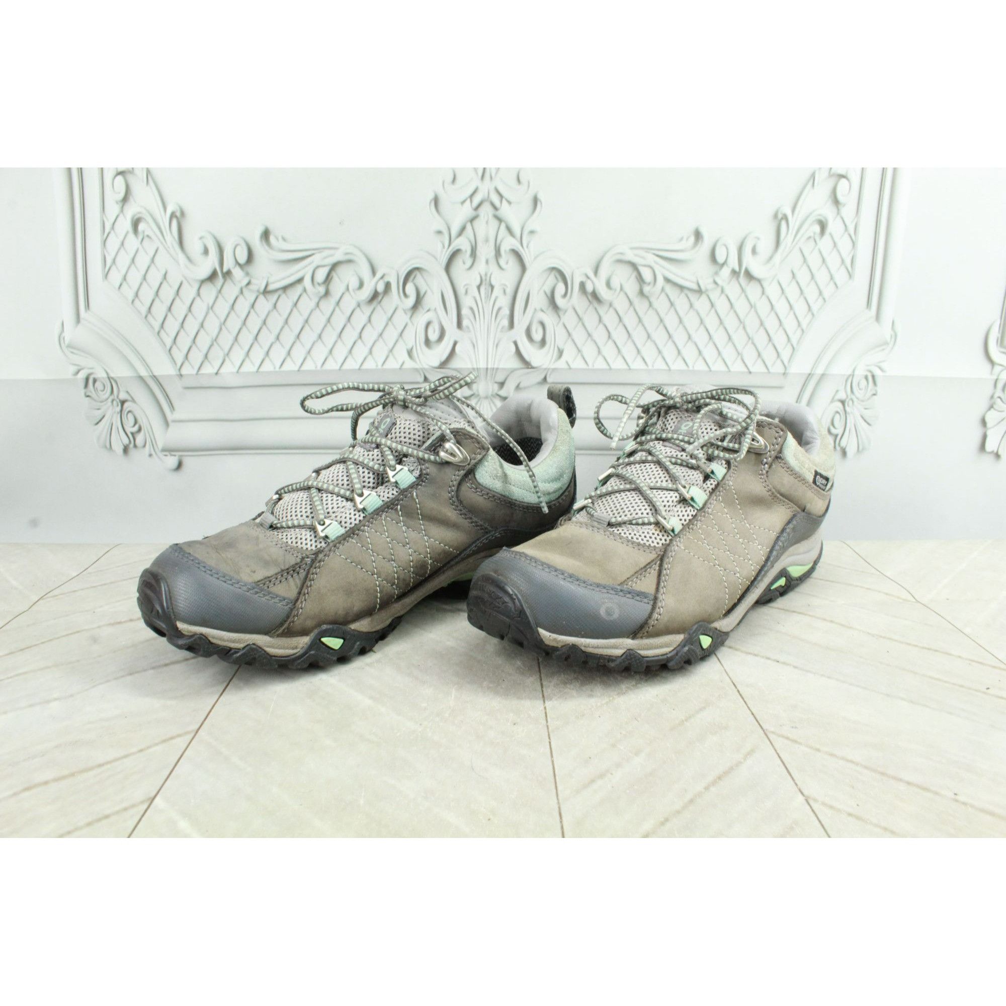 Leather Oboz Sapphire Women's B-Dry Waterproof Hiking Shoes Size US 6.5 / IT 36.5 - 3 Thumbnail