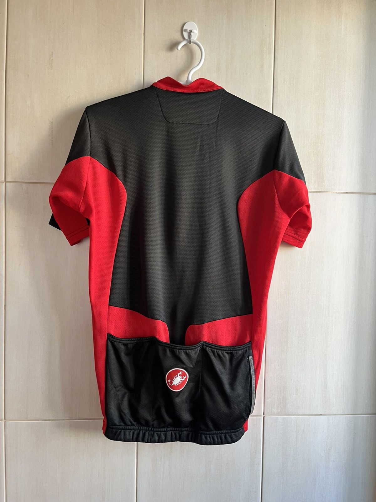 Other Castelli Cycling Jersey Black Red Medium Size US M / EU 48-50 / 2 - 6 Thumbnail