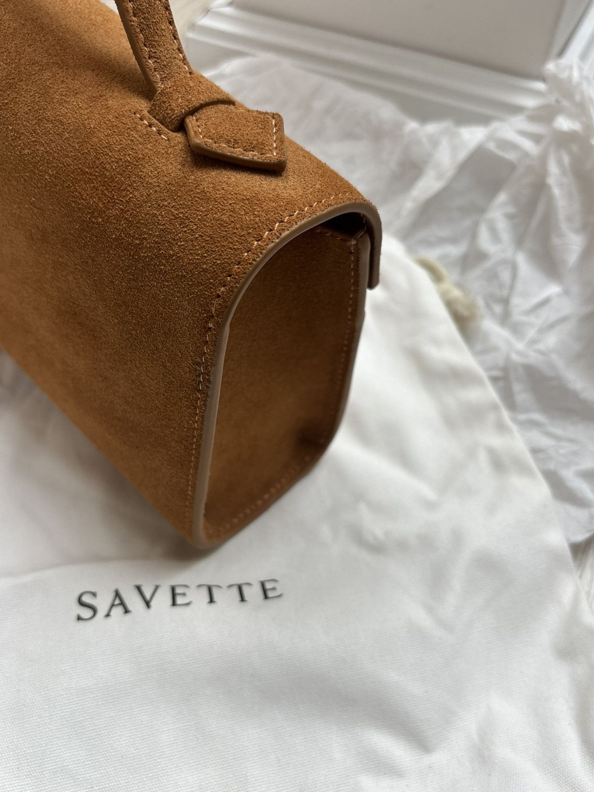 Savette Savette symmetry suede bag Size ONE SIZE - 6 Thumbnail