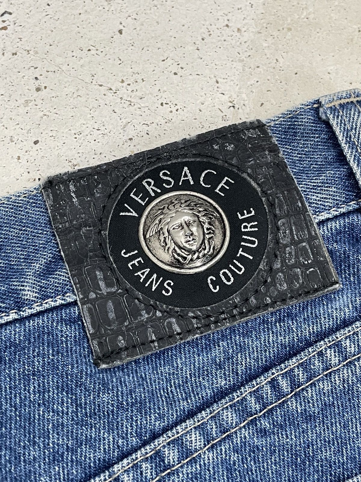 Versace Jeans Couture × Vintage Vintage Ittiere Versace Jeans Couture Luxury Denim Size US 28 / EU 44 - 22 Thumbnail