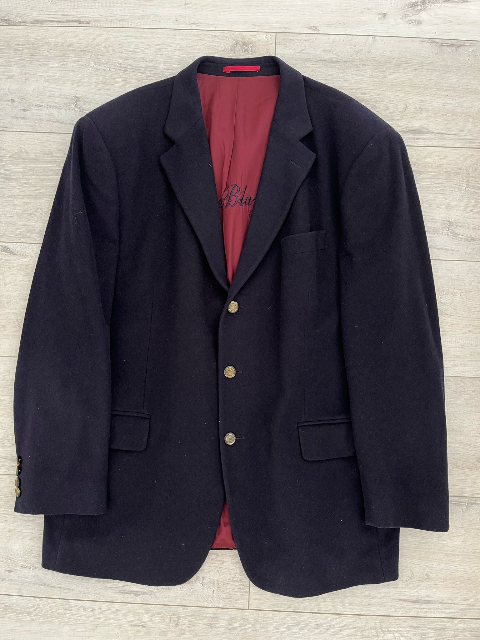 Gant GANT VINTAGE BLAZER WOOL CASHMERE Size US L / EU 52-54 / 3 - 3 Thumbnail