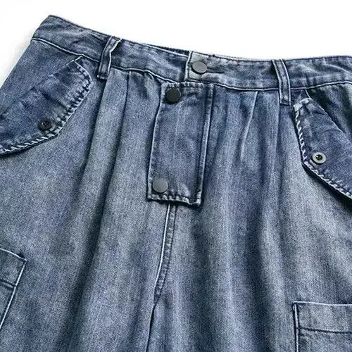 Designer × Japanese Brand × Vintage faded damaged ripped grunge flared pants Size US 32 / EU 48 - 3 Thumbnail