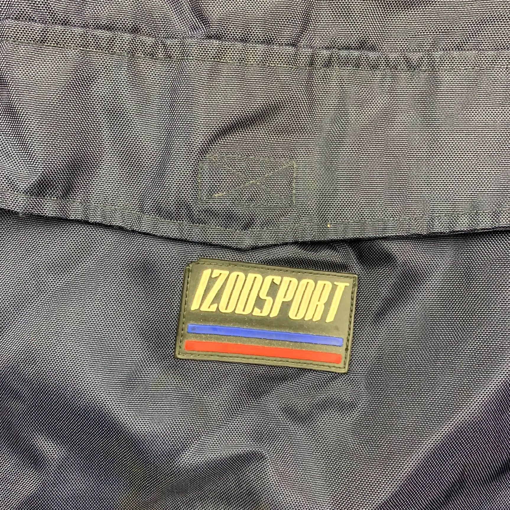 Izod VINTAGE Izod Sport Men's Anorak Rain Jacket Blue Orange Large Fleece Lined 1/4 Zip Pockets Waterproof Windproof Jacket Mens Size US L / EU 52-54 / 3 - 3 Thumbnail