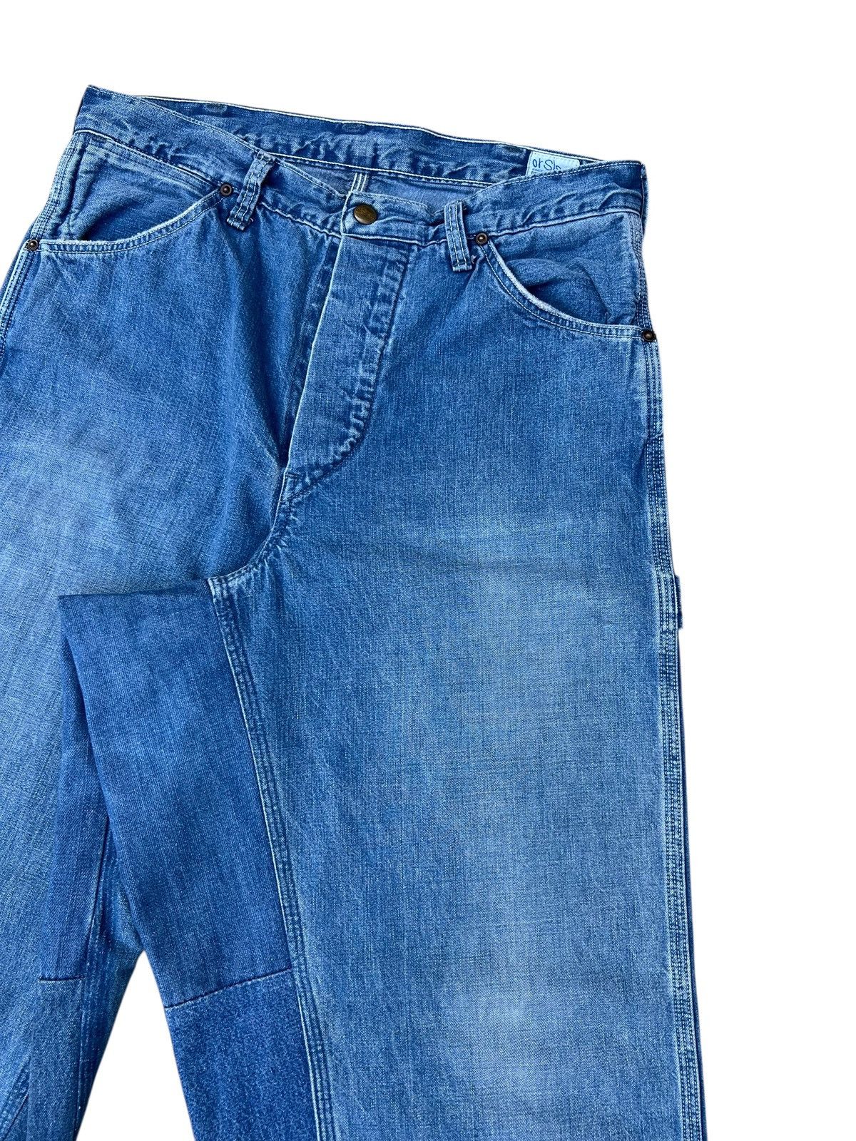Orslow Orslow X Sunny Side Up Japan Reconstruct Baggy Denim Jeans Size US 30 / EU 46 - 12 Thumbnail
