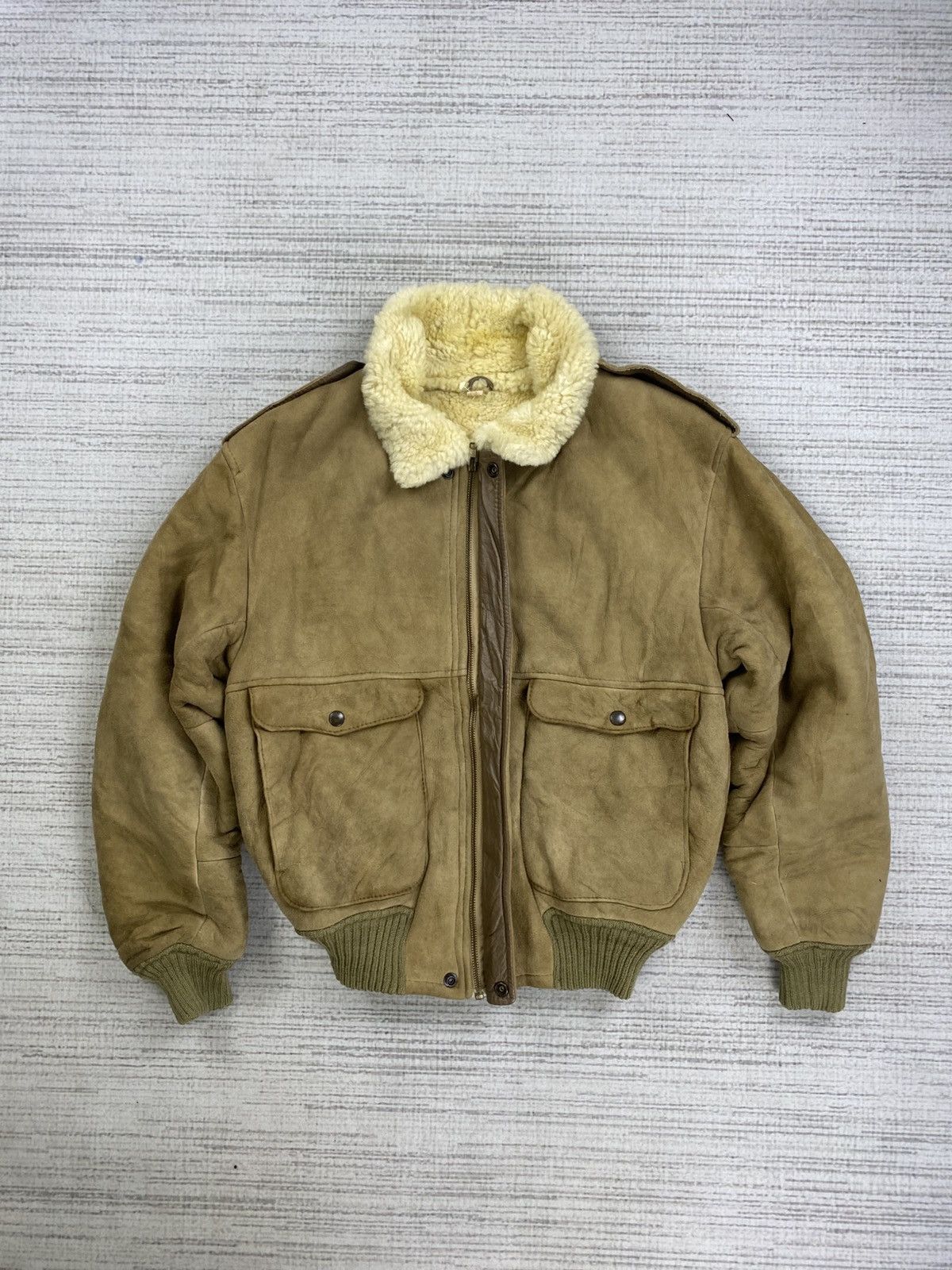 Vintage Vintage 80s Christchurch Sheepskin B-3 Sherpa Jacket Size US M / EU 48-50 / 2 - 5 Thumbnail