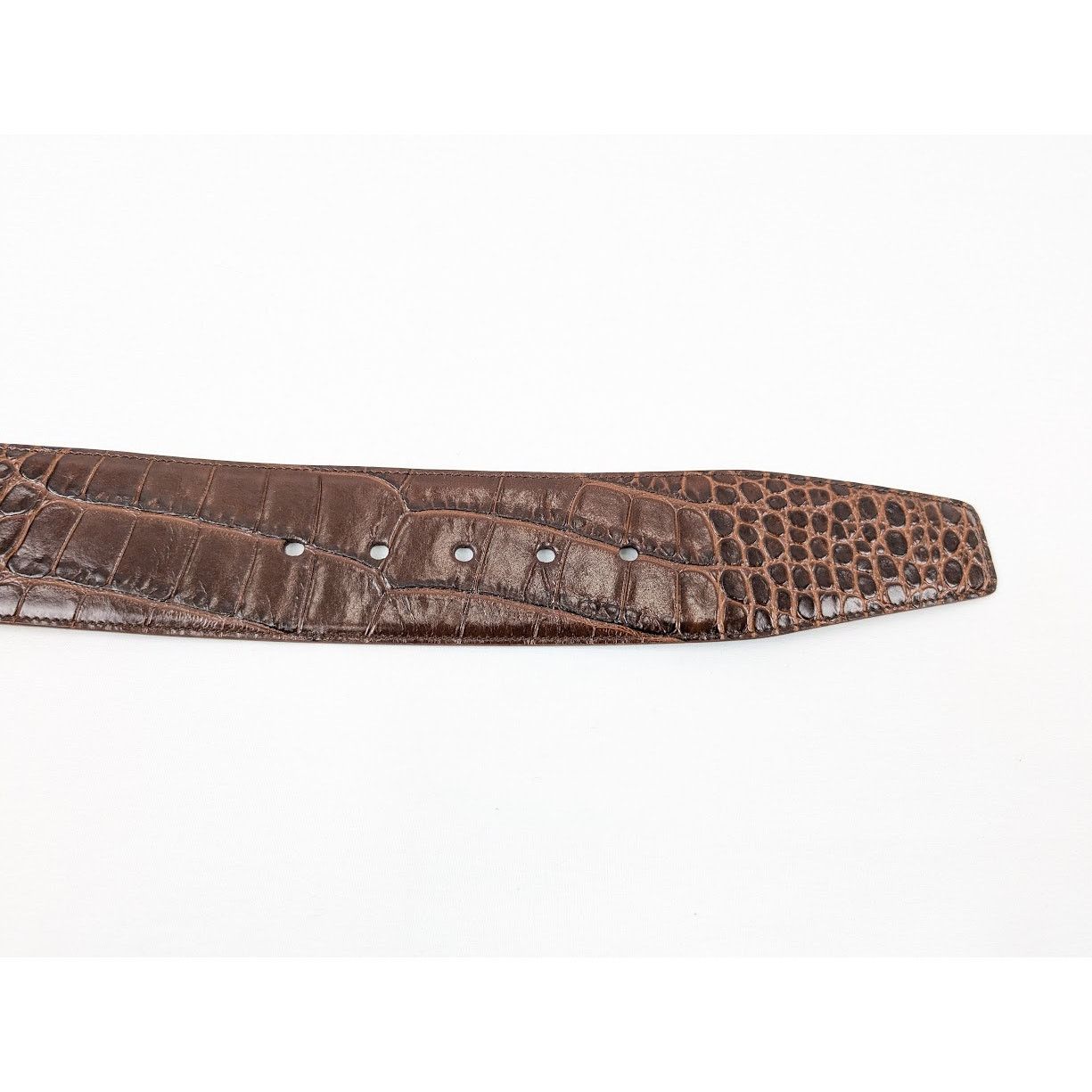 Saint Laurent Paris o1rshd1 CC20 Size: OS / Leather Belt in Brown Size ONE SIZE - 9 Thumbnail