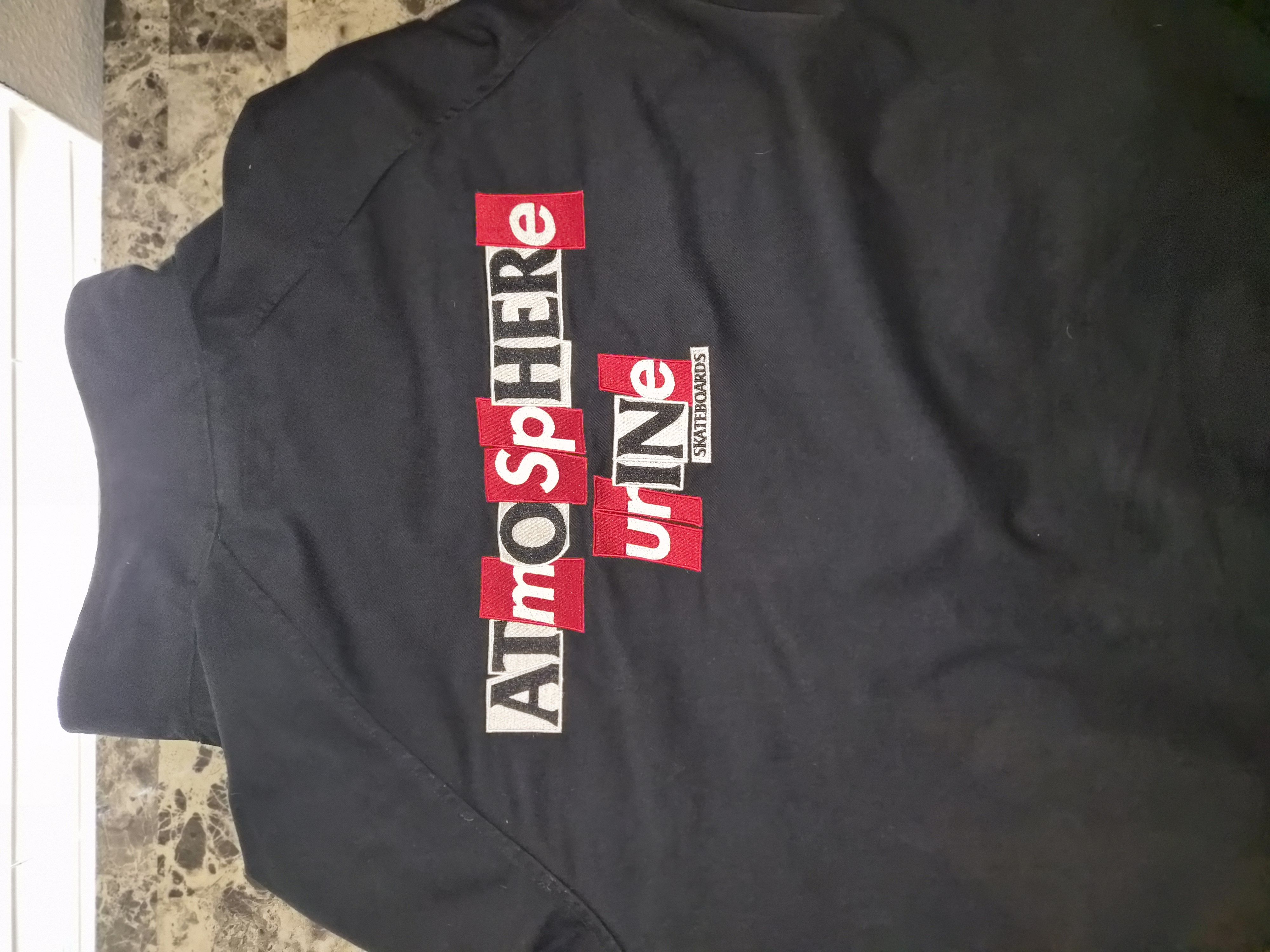 Antihero × Supreme Supreme X Antihero Black Twil Snapfront Jacket Size US L / EU 52-54 / 3 - 2 Thumbnail
