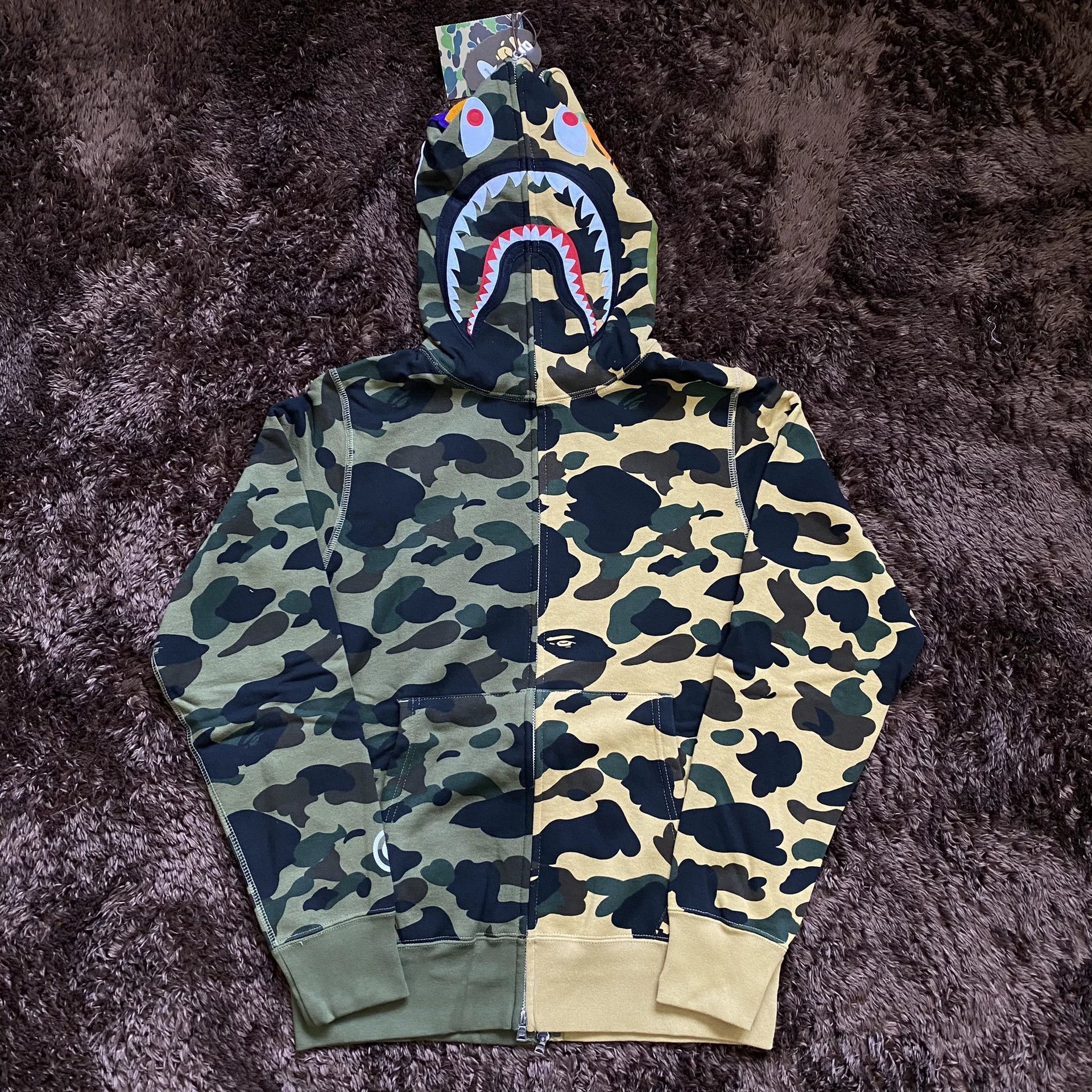 Bape × Neighborhood BAPE X NEIGHBORHOOD SHARK HOODIE | Grailed