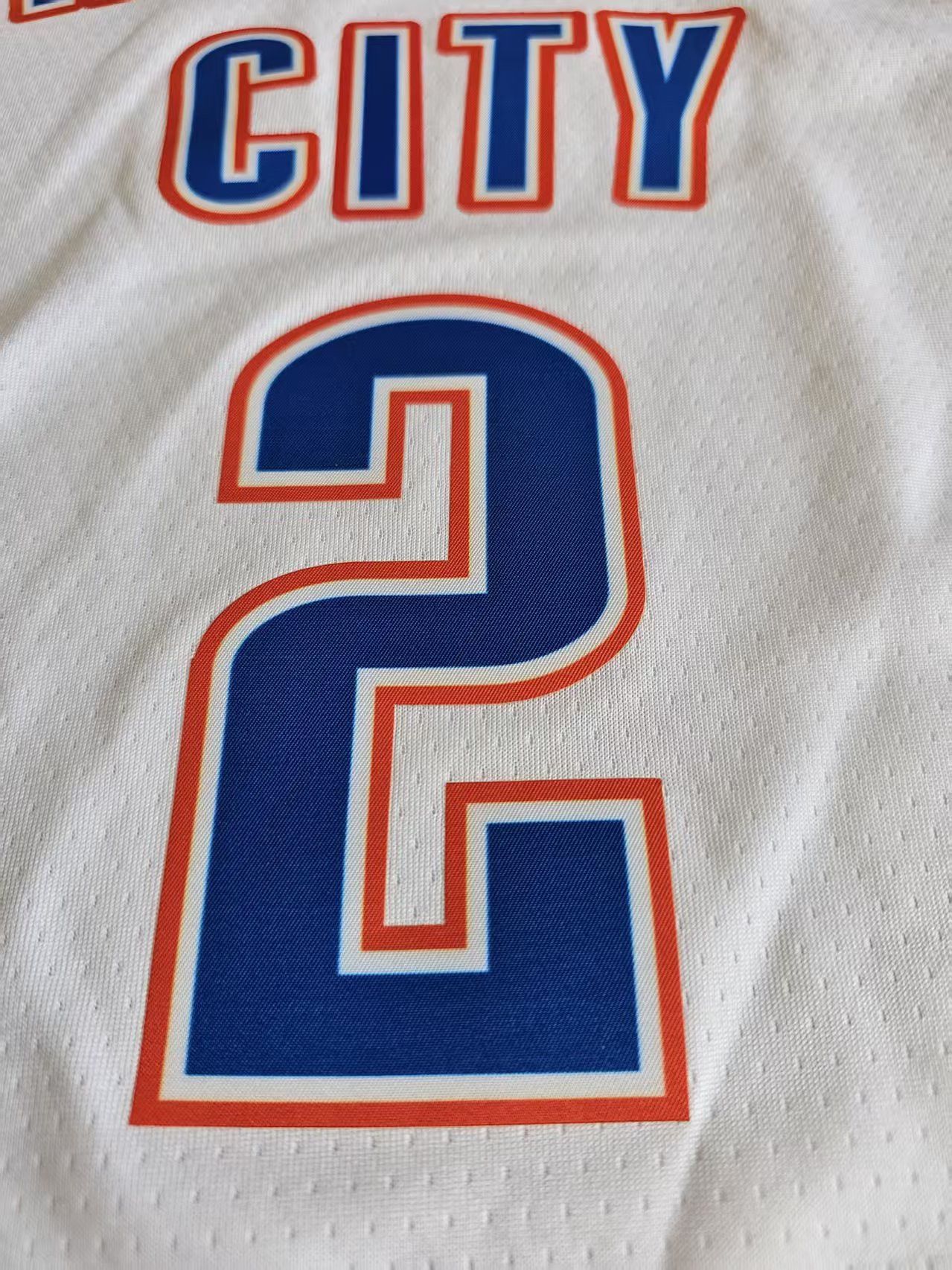 NBA 2026 Oklahoma City Thunder #Shai Gilgeous-Alexander Jersey Size US XL / EU 56 / 4 - 4 Thumbnail