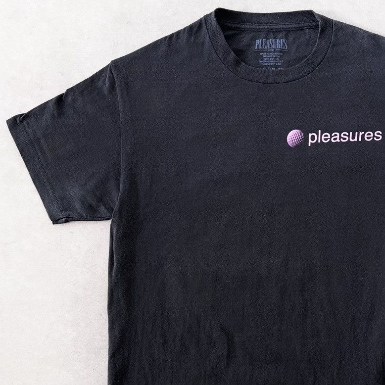 Pleasures 📡 blk: COMMUNICATION TEE + STICKERS Size US L / EU 52-54 / 3 - 3 Thumbnail