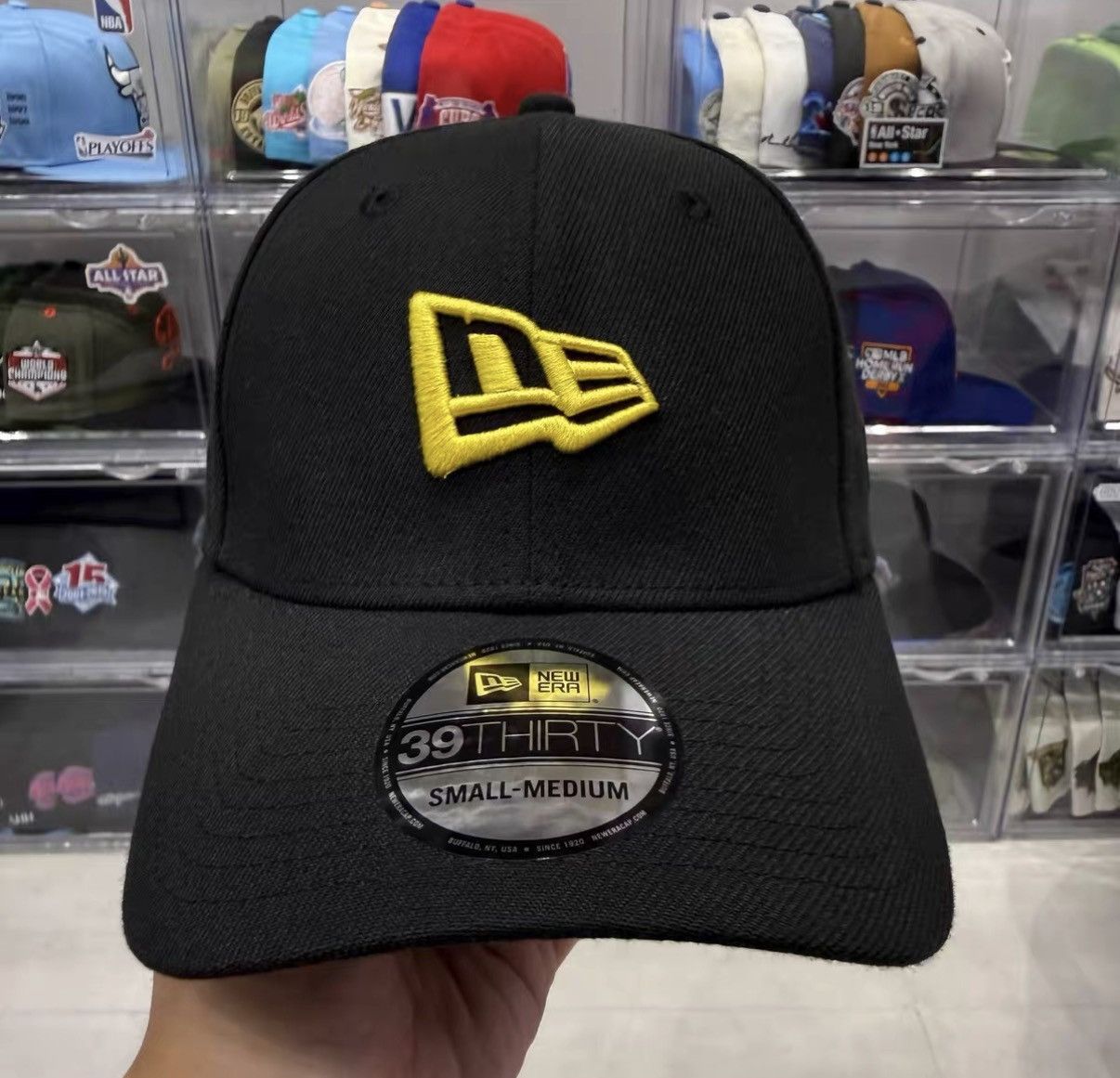 New Era New Era Classic Logo Curved Brim Baseball Cap J32 Size ONE SIZE - 1 Thumbnail