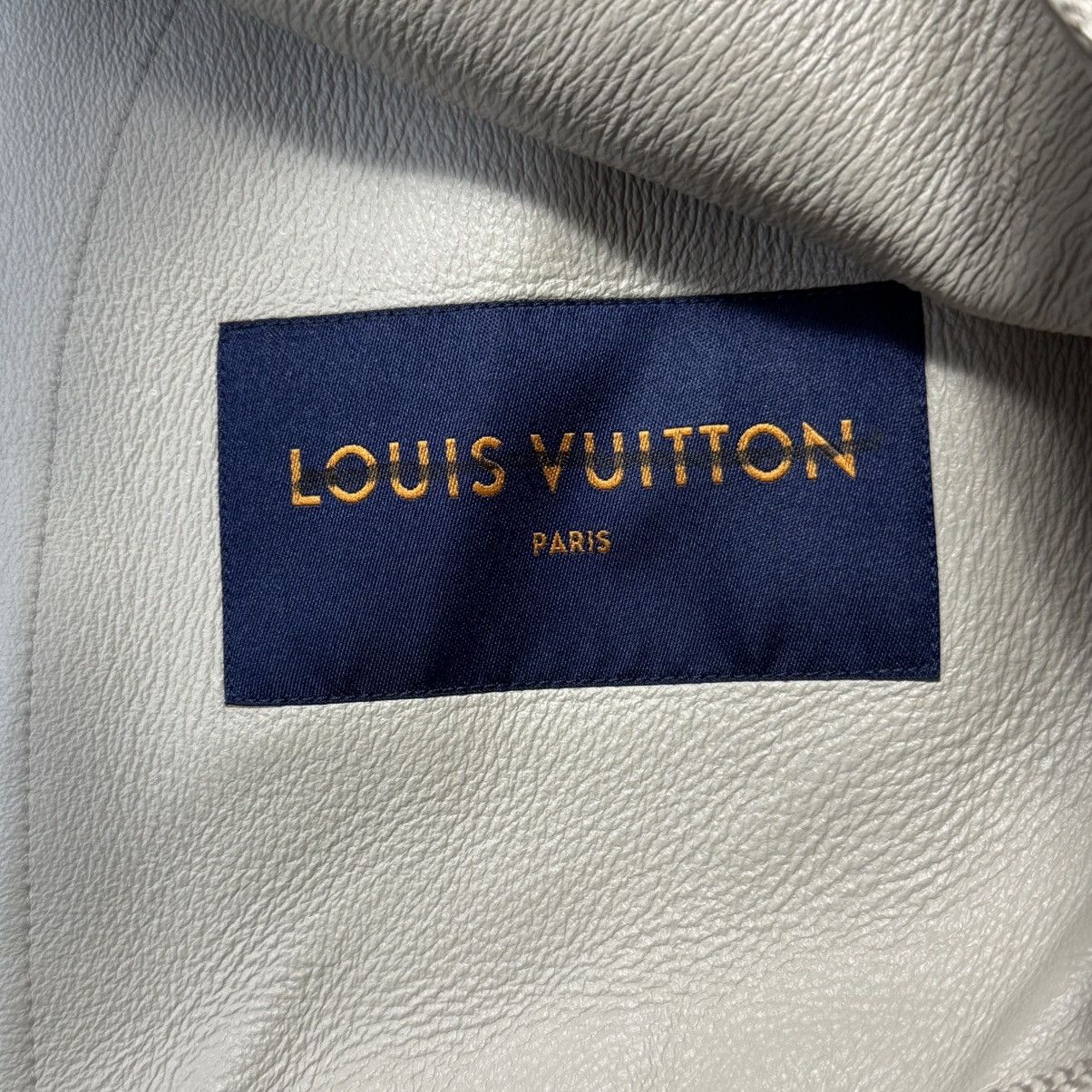 Louis Vuitton Louis Vuitton perforated zip leather jacket Size US M / EU 48-50 / 2 - 7 Thumbnail