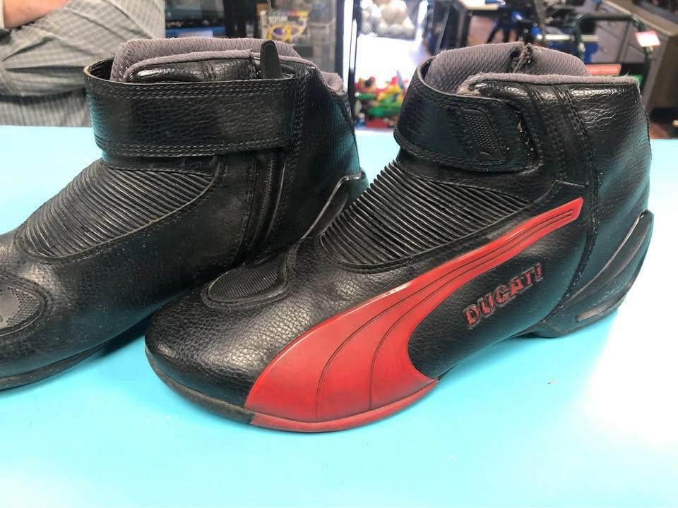 Ducati Ducati Technical Short Boots - Theme C2 (Black/Red) Size 11 Size US 11 / EU 44 - 2 Thumbnail