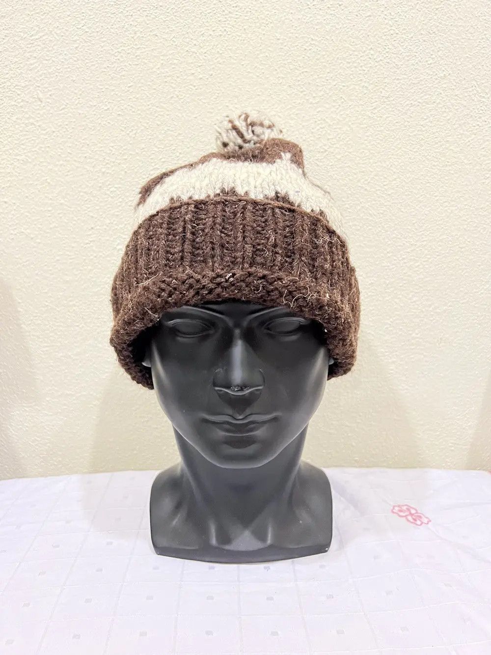 Japanese Brand × Kapital × Vintage Janette Murray Knit Beanie Hat Size ONE SIZE - 2 Thumbnail