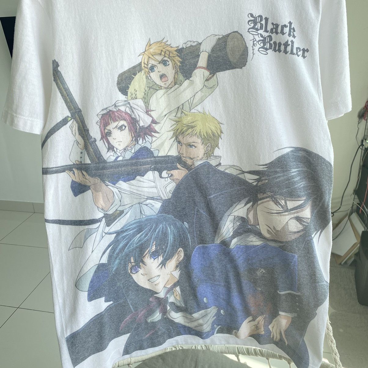Anime 💥SICK💥Black Butler Japanese Anime ERD GRUNGE TEE Size US M / EU 48-50 / 2 - 2 Thumbnail