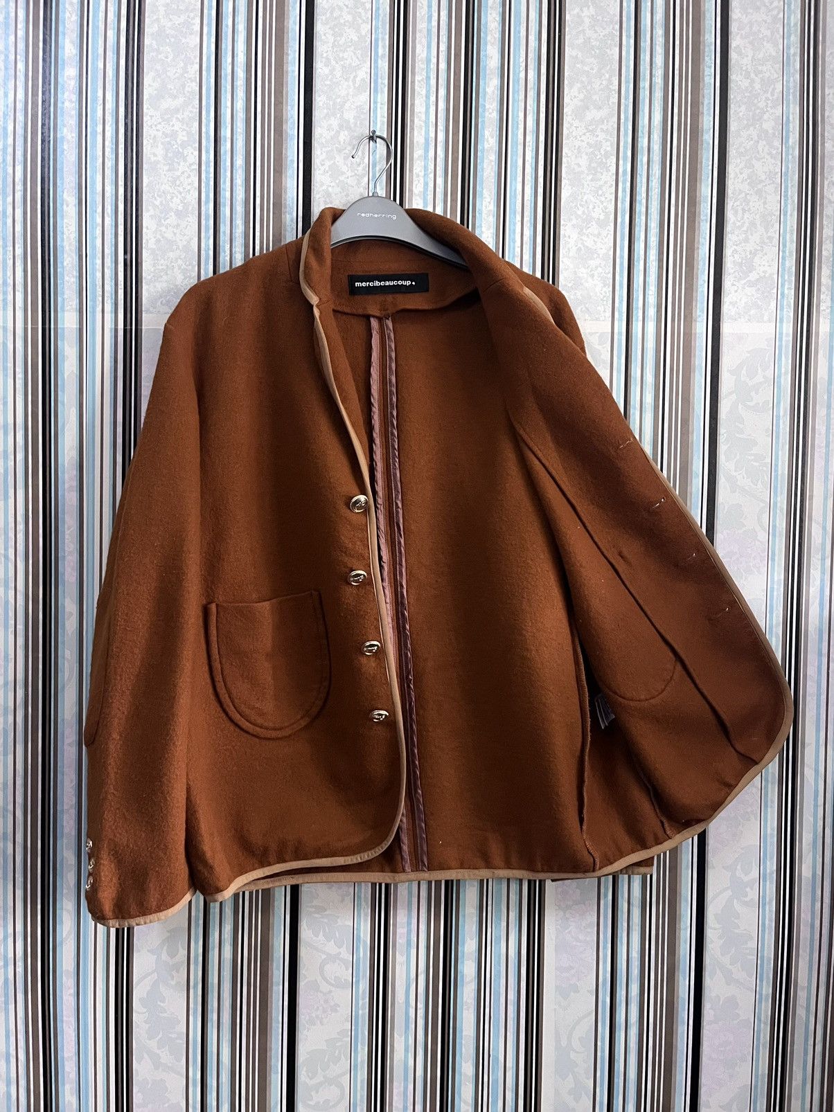 Issey Miyake 2000s wool avant garde casual #D2 Size US M / EU 48-50 / 2 - 2 Thumbnail