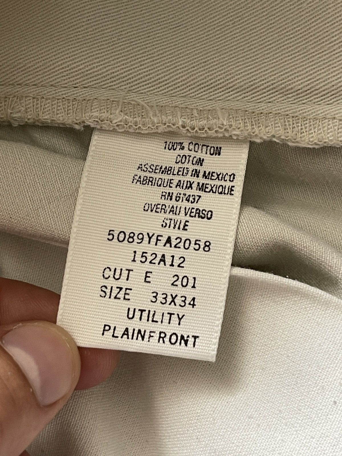 Polo Ralph Lauren Vintage polo ralph lauren beige chino pants polo jeans W33 Size US 33 - 8 Thumbnail