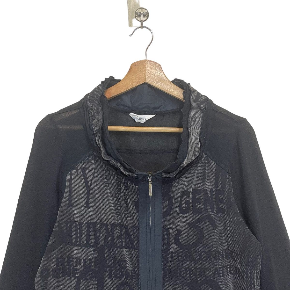 Japanese Brand × Le Grande Bleu (L.G.B.) × Seditionaries Blue Not Seditionaries Zipper Shirts Size S / US 4 / IT 40 - 4 Thumbnail