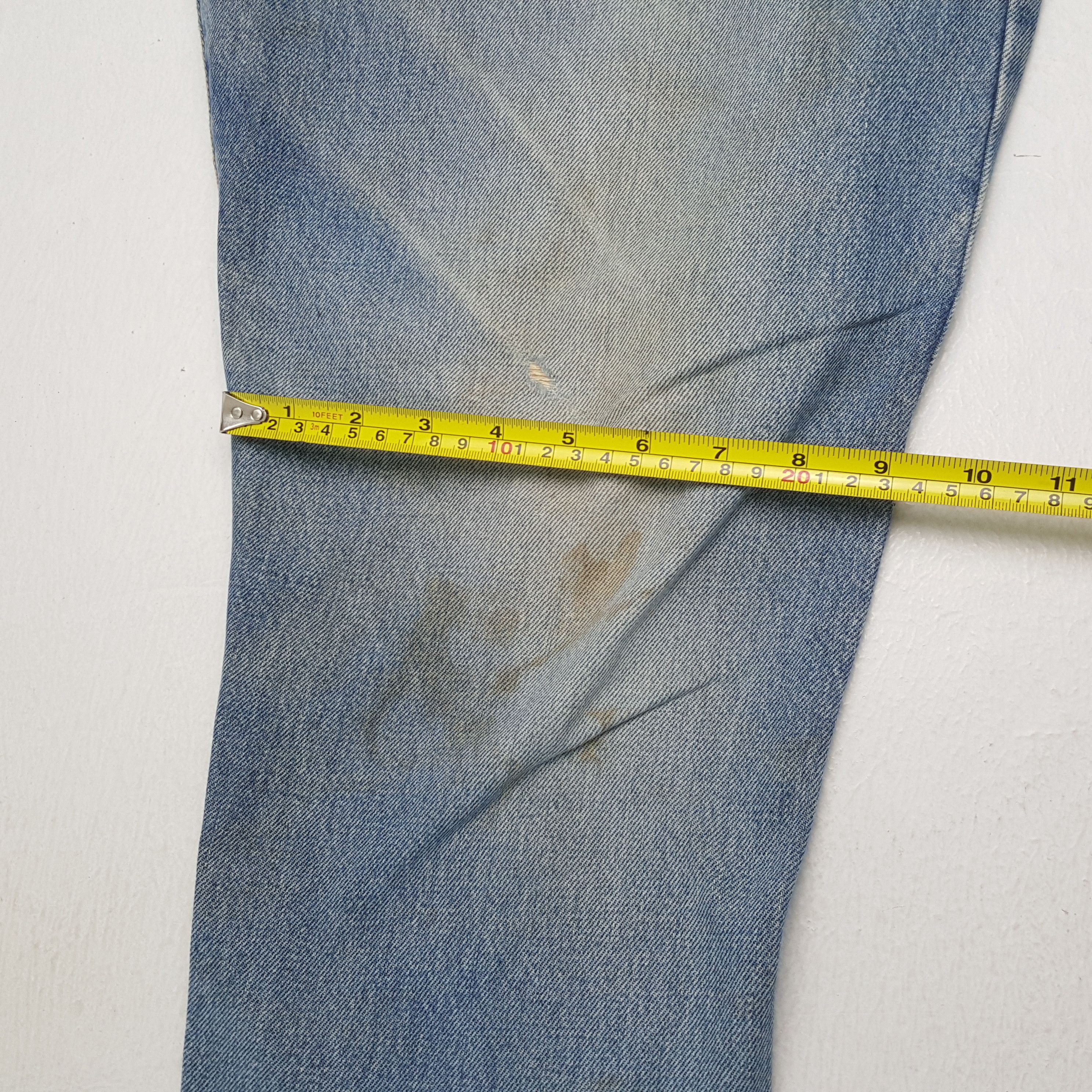 Stussy × Vintage Vintage STUSSY Streetwear Skateboard Big Logo Design Jeans Size US 32 / EU 48 - 10 Thumbnail