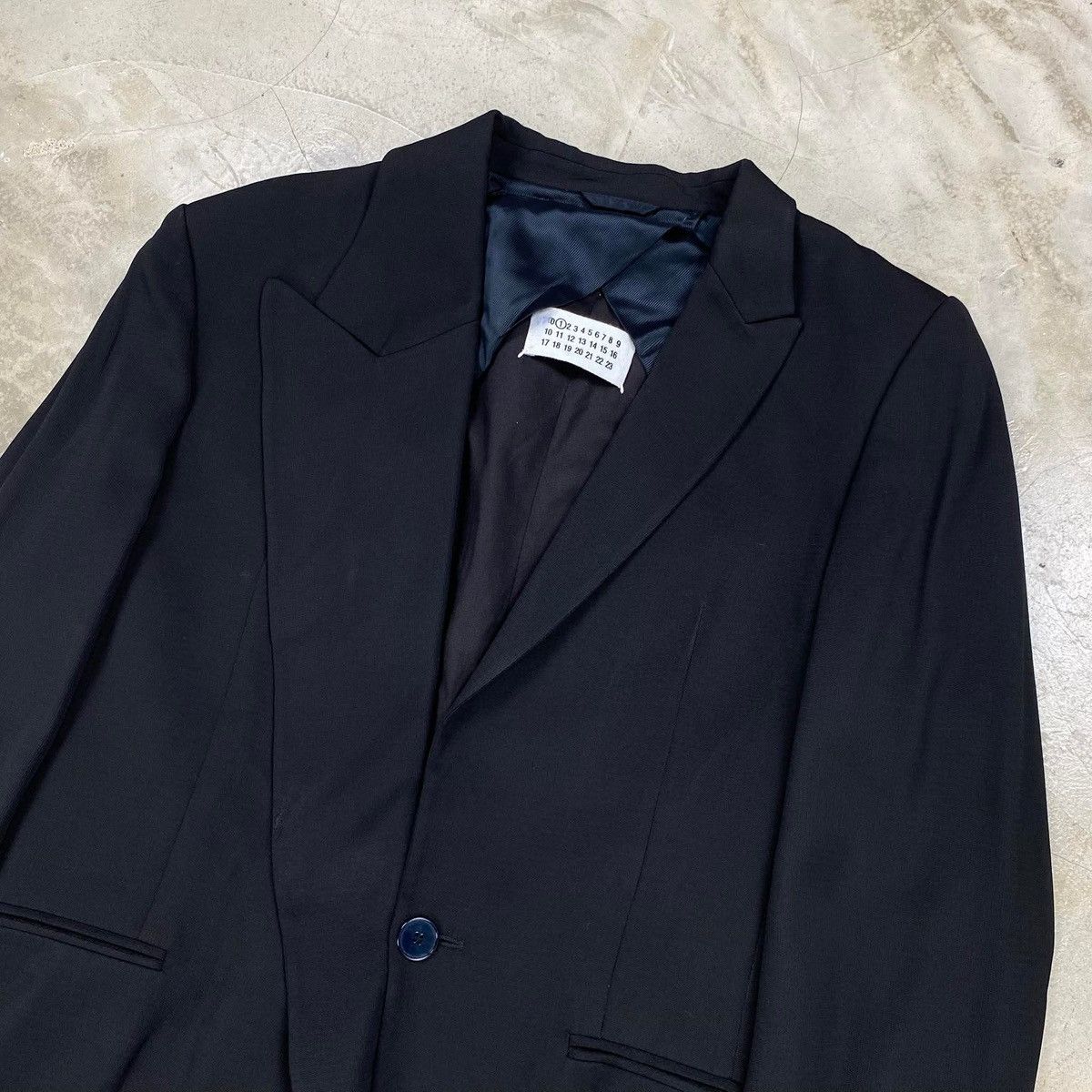 Maison Margiela FW2009 Uneven Lapel Blazer Size 40S - 3 Thumbnail