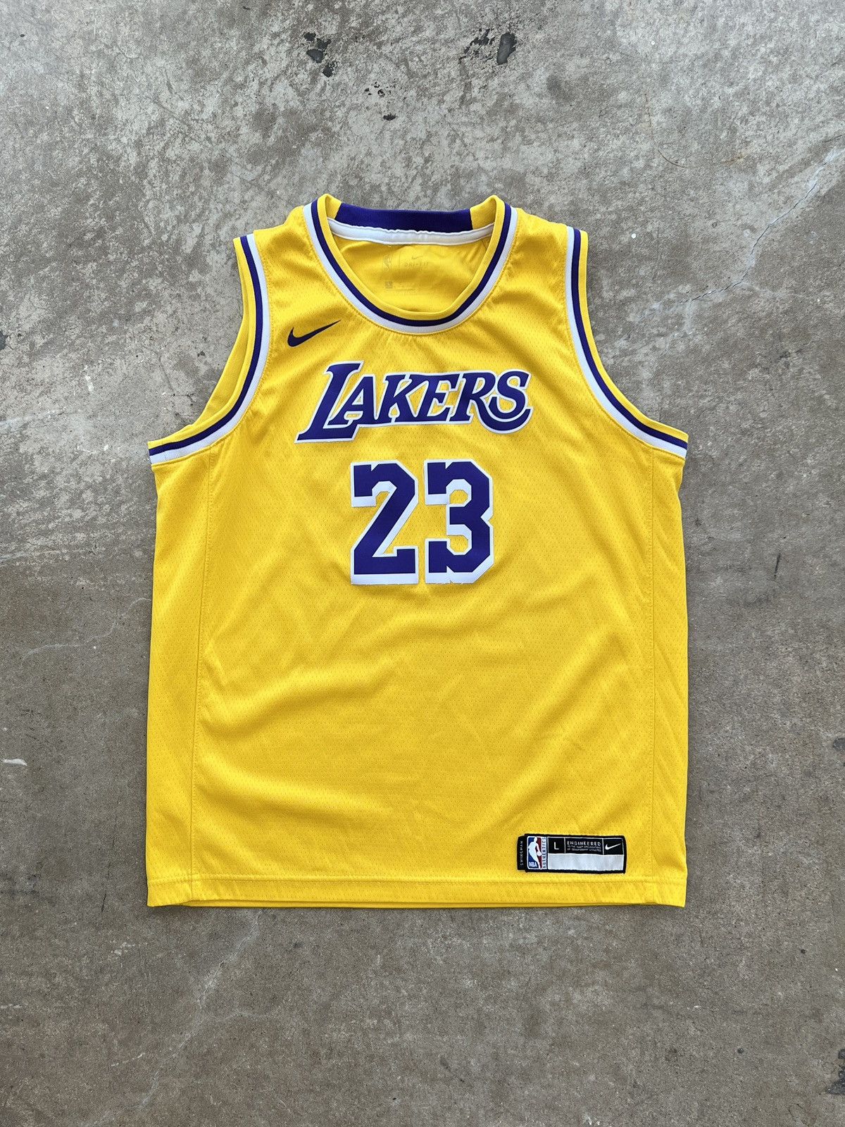 Nike Nike NBA Lebron James LA Lakers Jersey Large Size US S / EU 44-46 / 1 - 5 Thumbnail