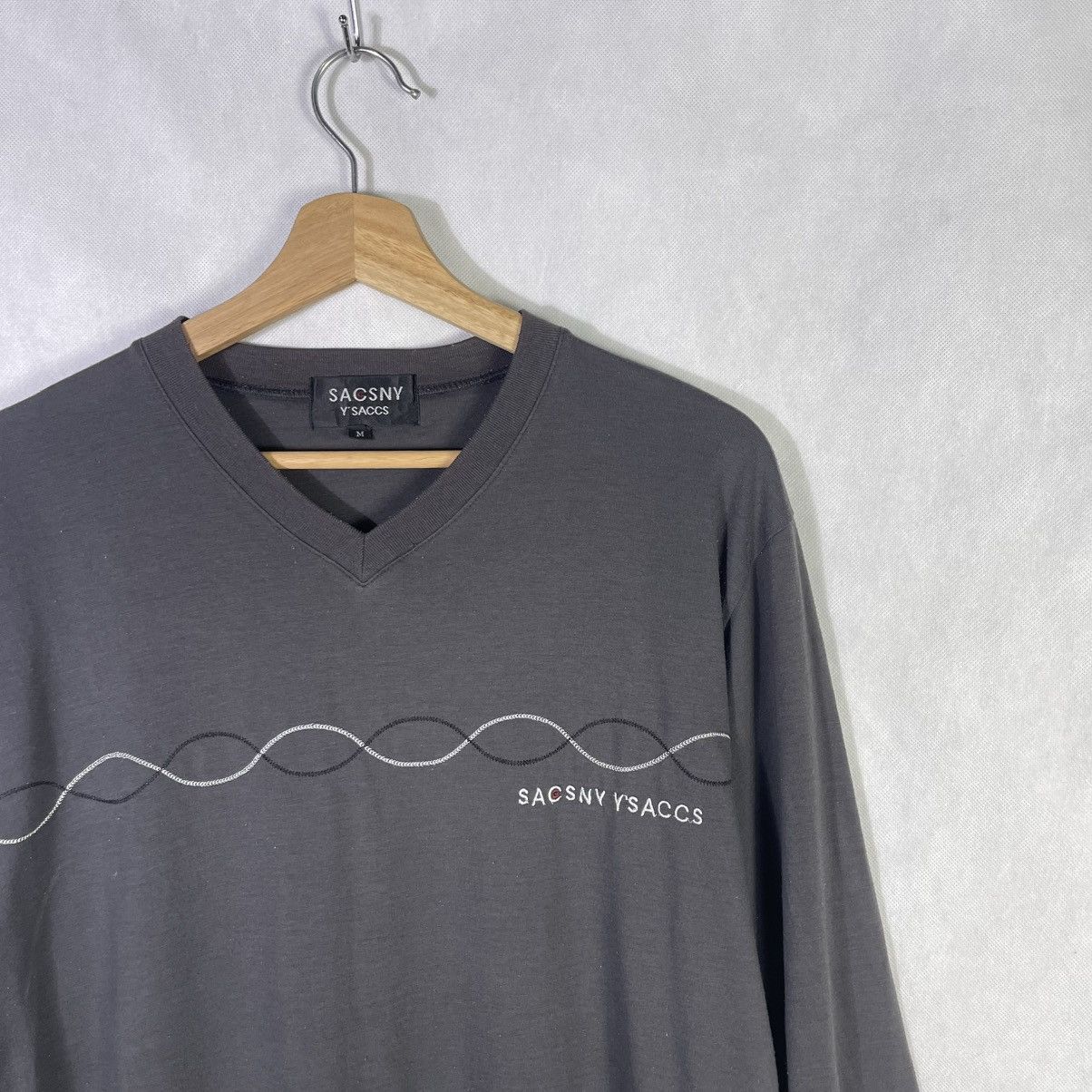 Yohji Yamamoto Y’saccs Yohji Yamamoto Embroidered Night Wear Shirt Size US M / EU 48-50 / 2 - 3 Thumbnail