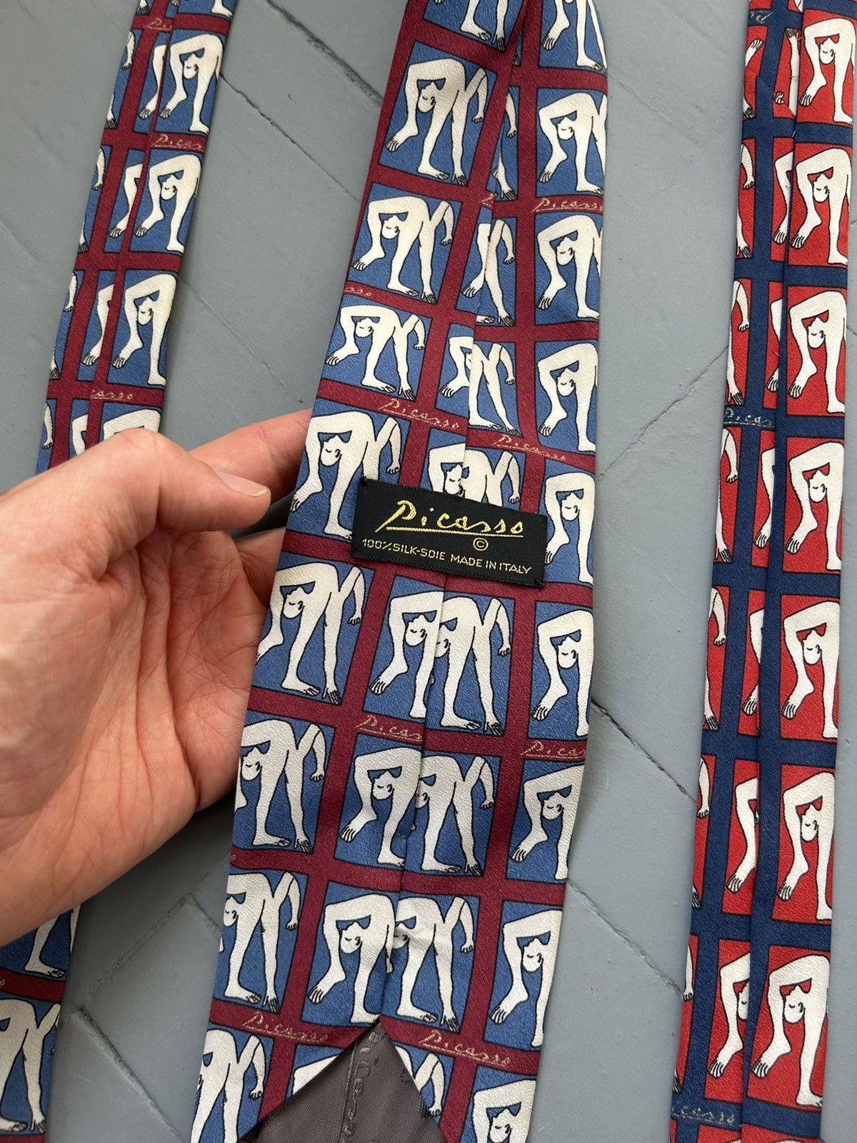 Other Picasso silk tie 2 pieces Size ONE SIZE - 5 Thumbnail