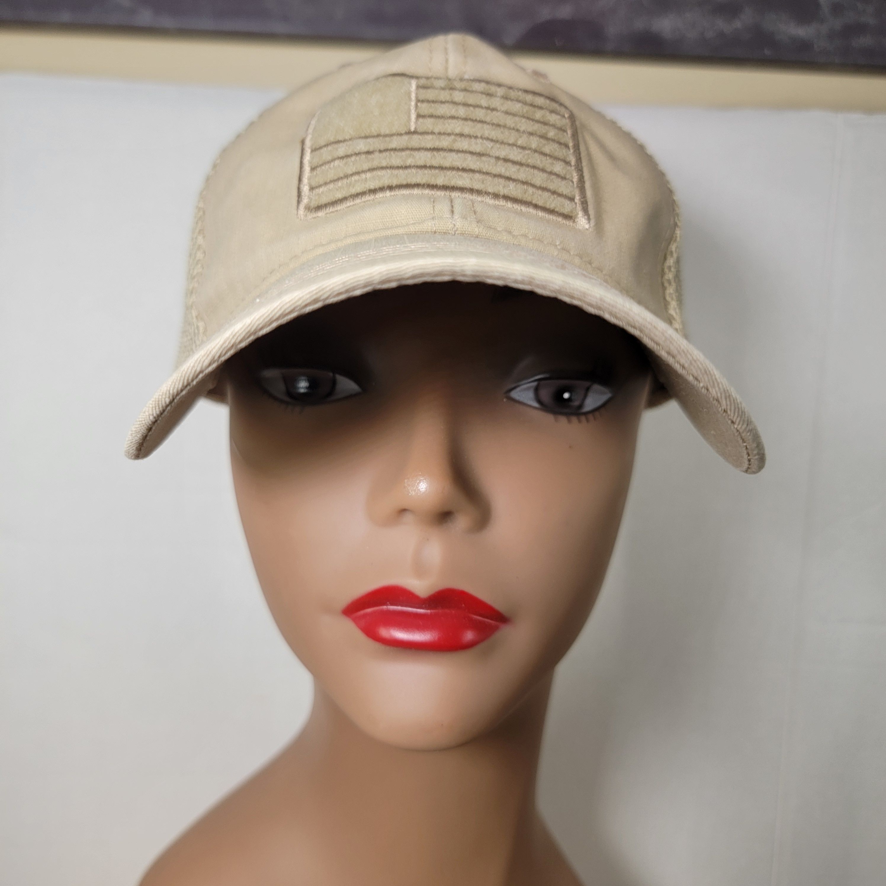 Other Highland Tactical Trucker Hat American Flag - Size OSFM Size ONE SIZE - 2 Thumbnail