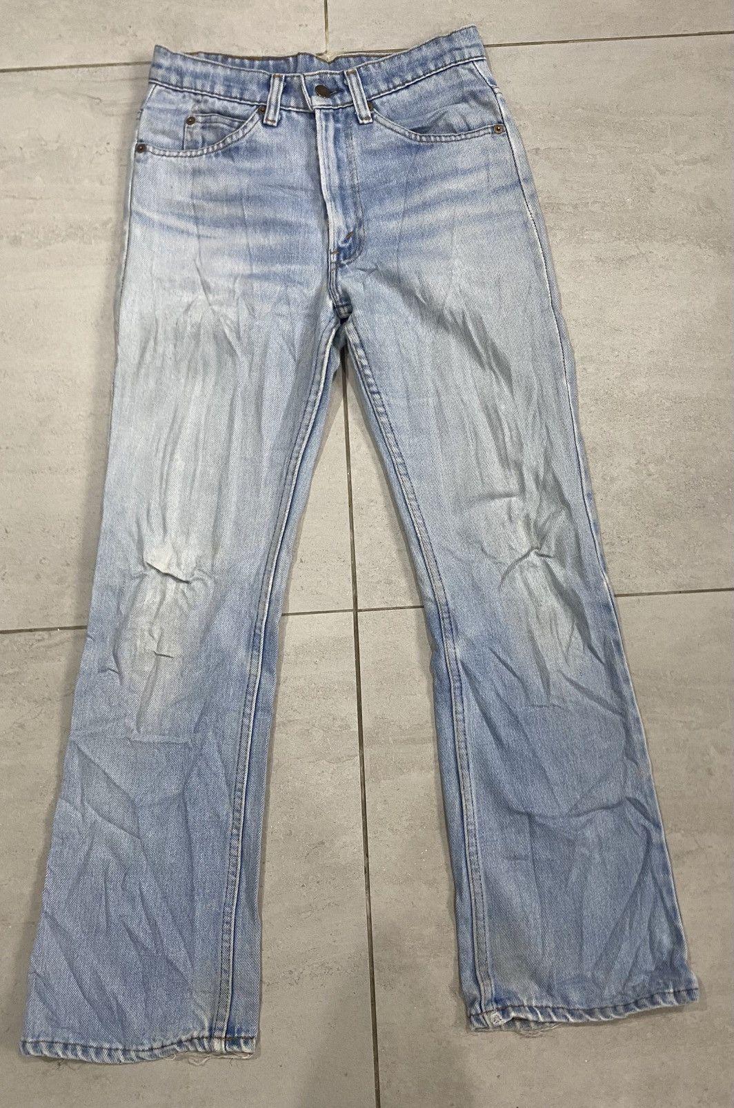 Levi's DISTRESSED VINTAGE LEVIS ORANGE TAB Size US 29 - 2 Thumbnail