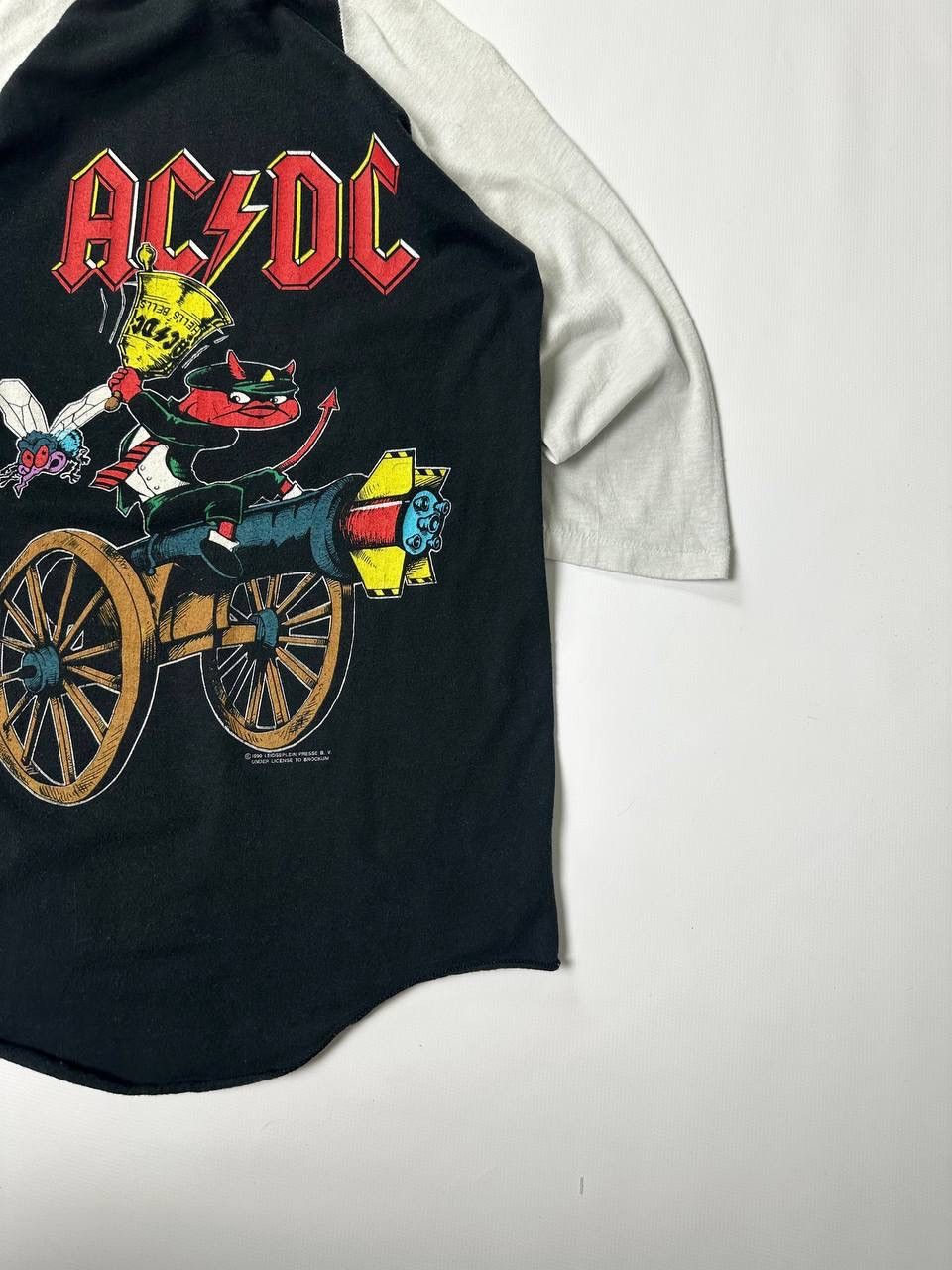 Band Tees × Vintage Rare Vintage 1990 AC DC Rock&Roll Hell’s Bells Tour Tee Size US M / EU 48-50 / 2 - 2 Thumbnail
