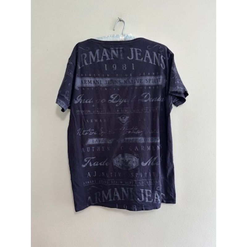 Armani Armani Jeans black graphic tee size S READ Size US S / EU 44-46 / 1 - 3 Thumbnail