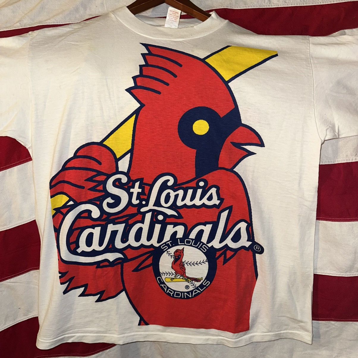 MLB Vintage St. Louis Cardinals T-shirt Size US L / EU 52-54 / 3 - 1 Thumbnail