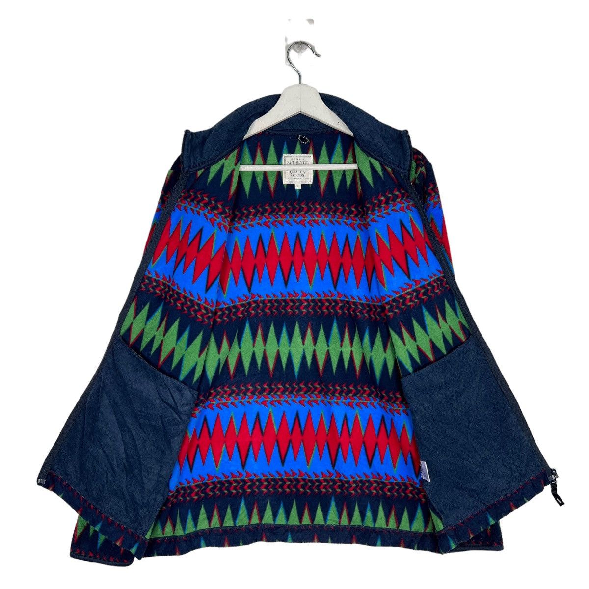 💥 TOPVALU PRINTED FLEECE NATIVE NAVAJO MOTIVE