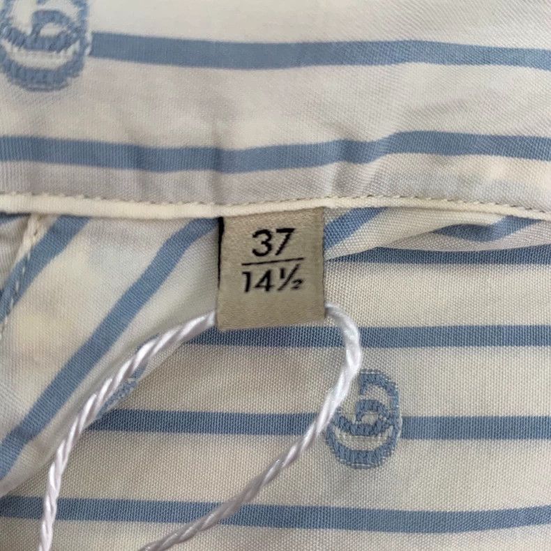 Gucci Gucci Size 37 Color block logo printed full-print striped Size US XS / EU 42 / 0 - 6 Thumbnail