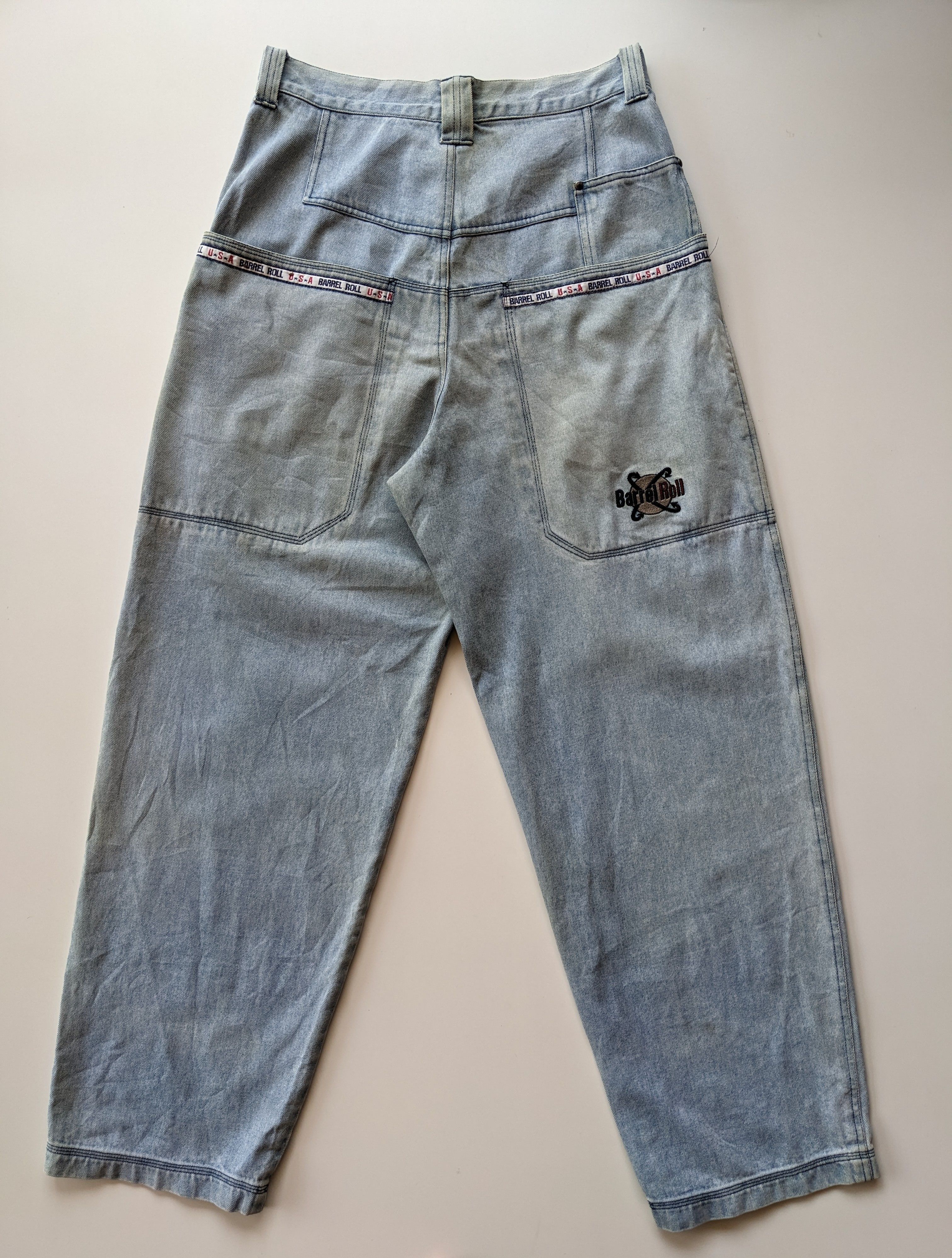 JNCO Vintage Barrel Roll baggy loose pants Size US 30 / EU 46 - 2 Thumbnail