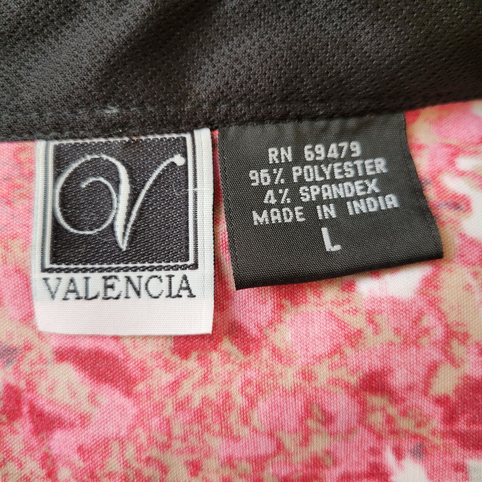 Vintage Vintage Valencia Abstract Red Black Long Sleeve Top Rhinesto Size L / US 10 / IT 46 - 2 Thumbnail