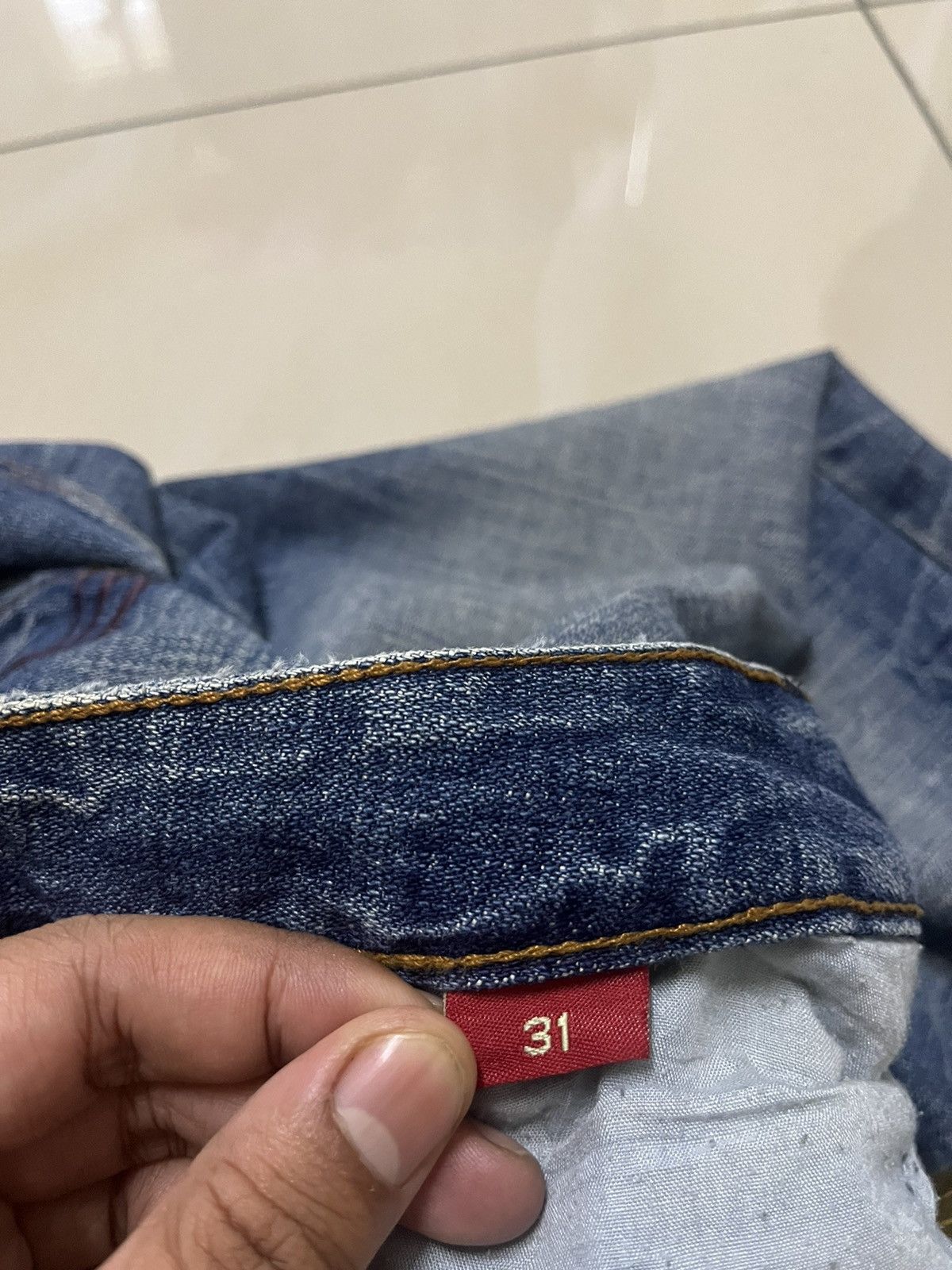 Hysteric Glamour Flare Jeans chouette distressed thunder denim low rise Size US 32 / EU 48 - 13 Thumbnail