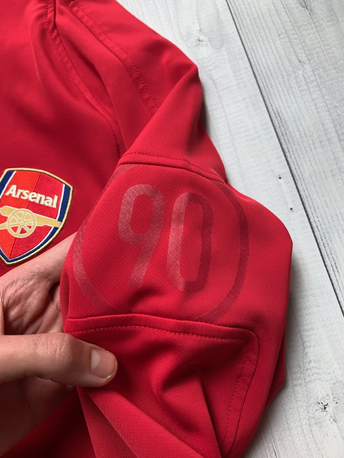 Vintage Vintage Nike Arsenal soccer sweatshirt rare Total 90 size M Size US M / EU 48-50 / 2 - 3 Thumbnail
