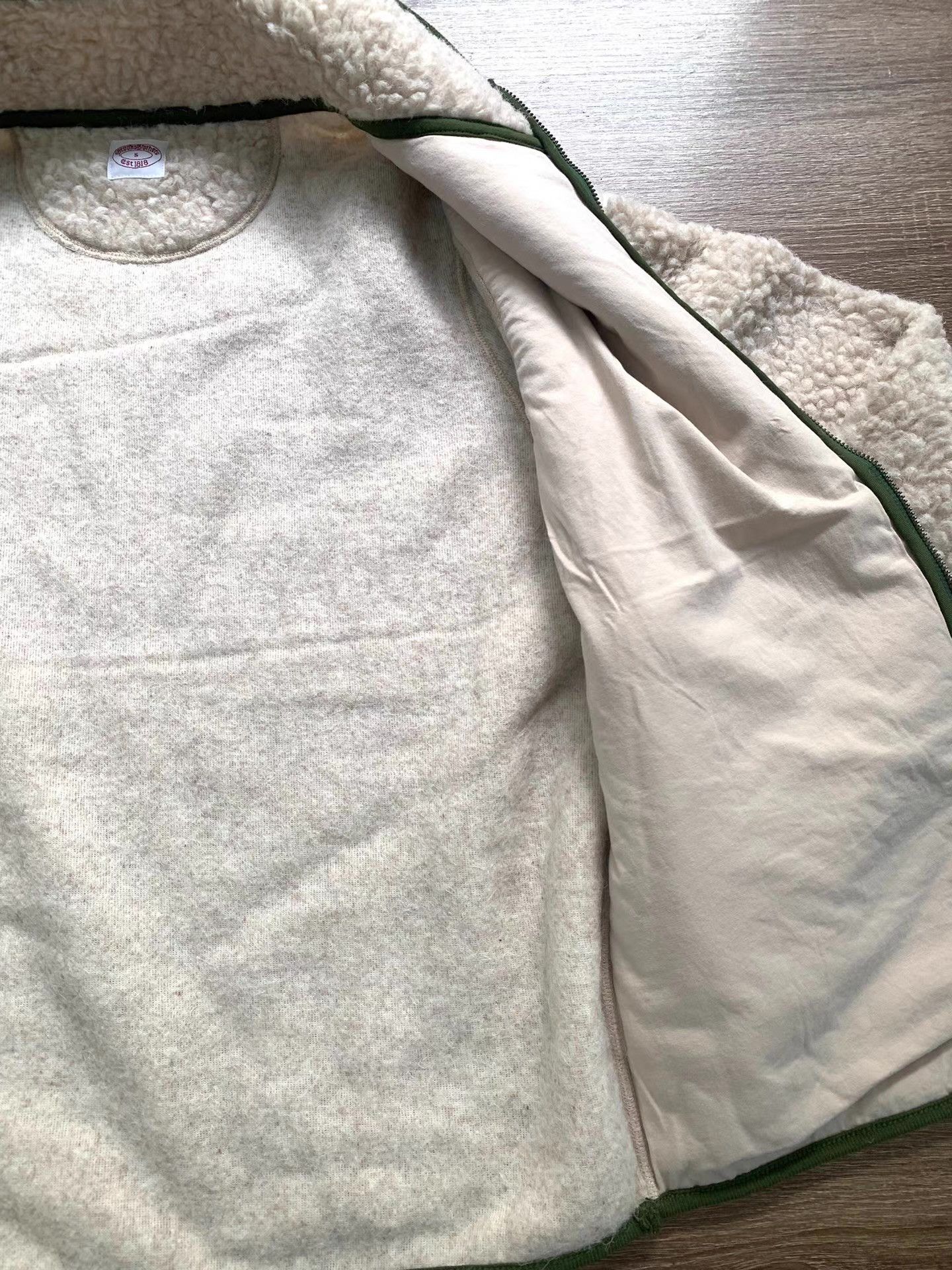 Brooks Brothers 2024AW Wool Python GF Logo Mock Neck Full-Zip Jacket Ｑ22 Size US M / EU 48-50 / 2 - 3 Thumbnail