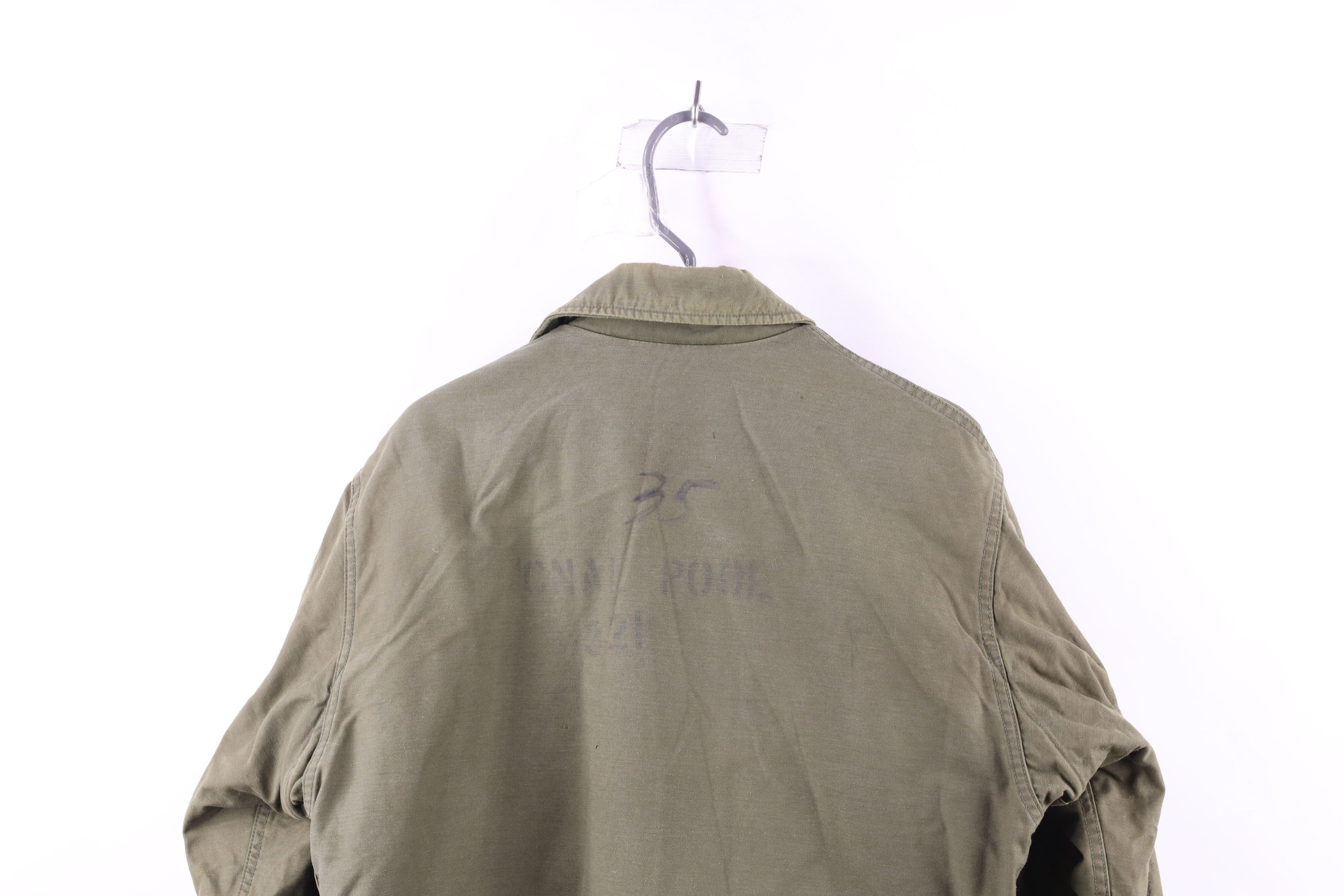 Vintage Vintage 70s Vietnam War Permeable A-2 Deck Jacket USA Size US L / EU 52-54 / 3 - 16 Thumbnail