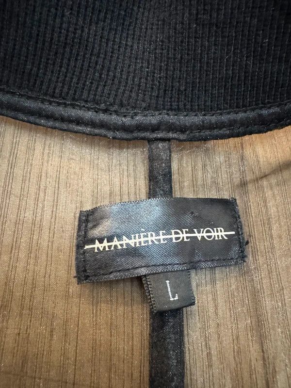 Maniere De Vior Maniere de Voir Transparent Light Jacket Sweatshirt L Size L / US 10 / IT 46 - 7 Thumbnail